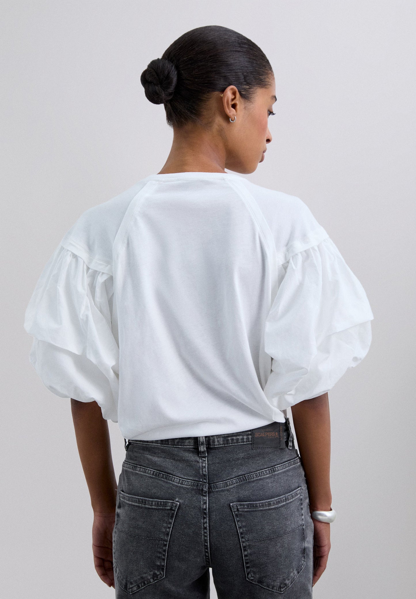PUFFED SLEEVE T-SHIRT