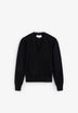 V-NECK SWEATER WITH LACE