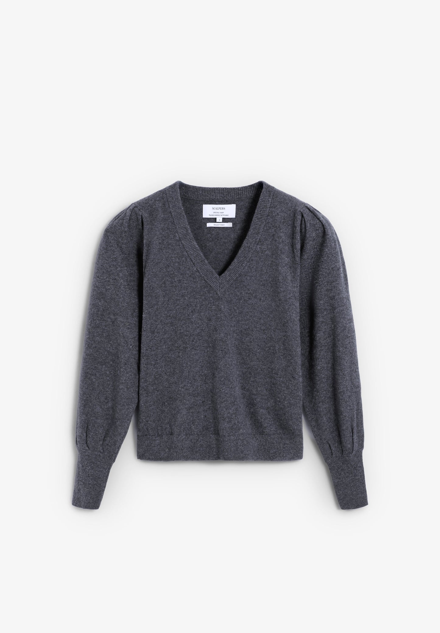 SWEATER WITH PUFFED SLEEVES