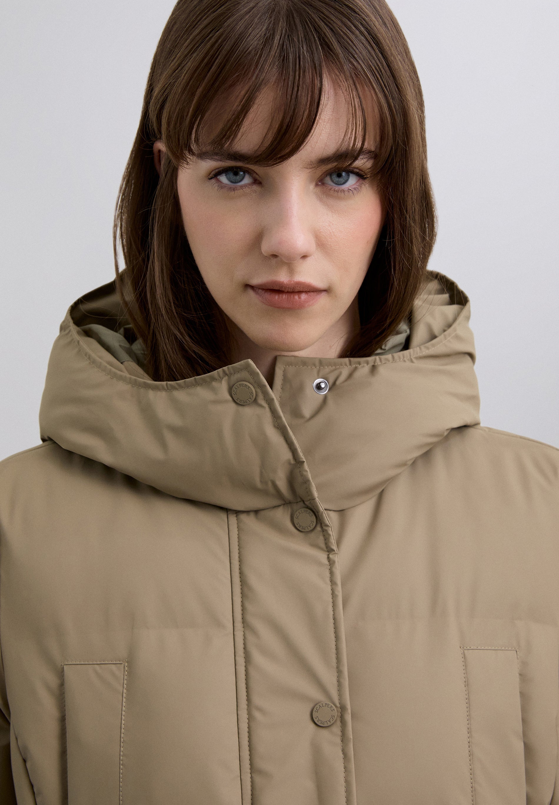 PADDED THREE QUARTER LENGTH COAT