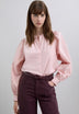 POPLIN PUFF SLEEVE SHIRT
