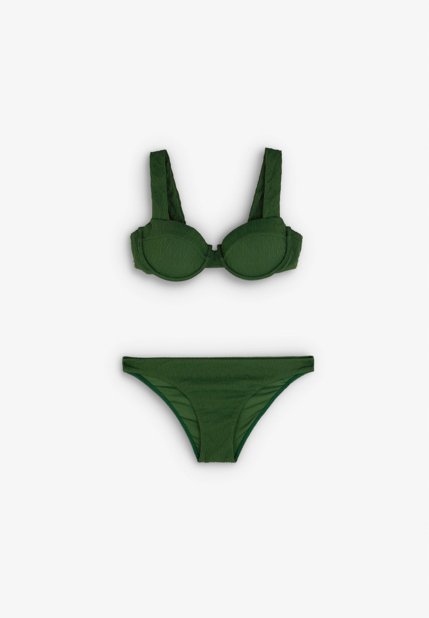 GREEN BALCONETTE BIKINI TOP | ROBIN X SCALPERS