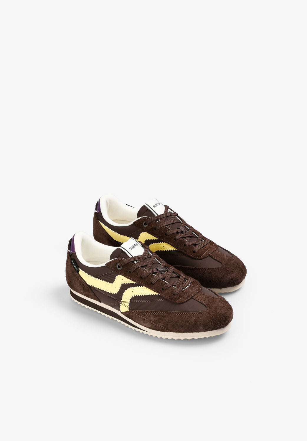 ZAPATILLA DE ANTE CONTRASTE - Scalpers