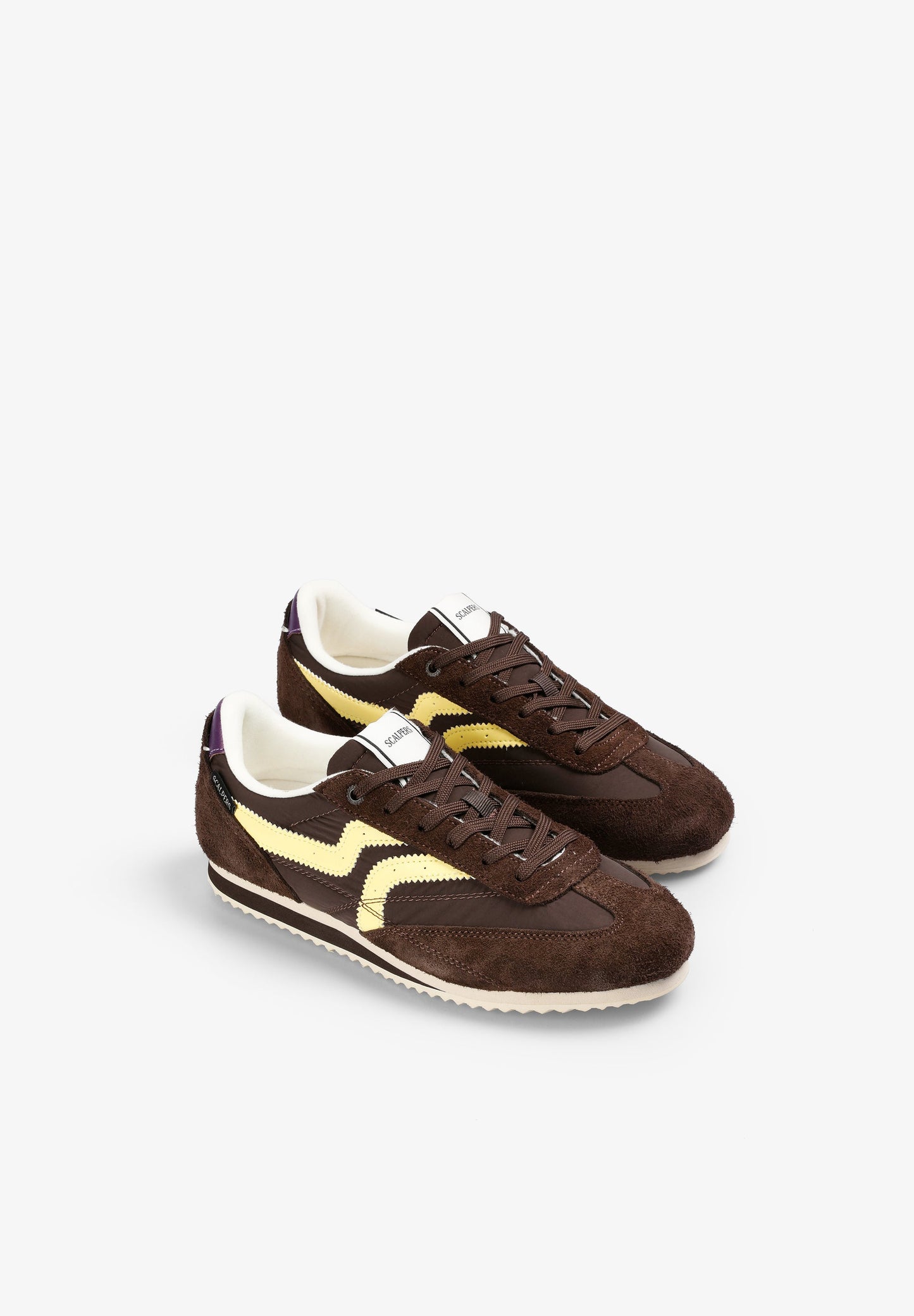 ZAPATILLA DE ANTE CONTRASTE - Scalpers