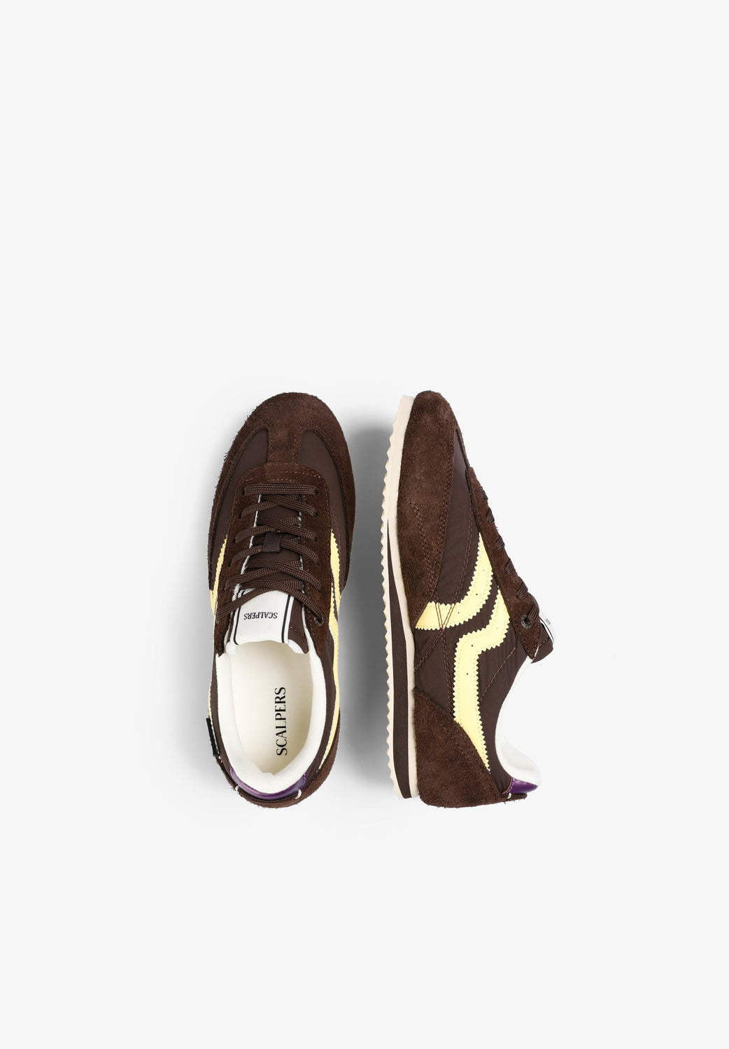 ZAPATILLA DE ANTE CONTRASTE - Scalpers