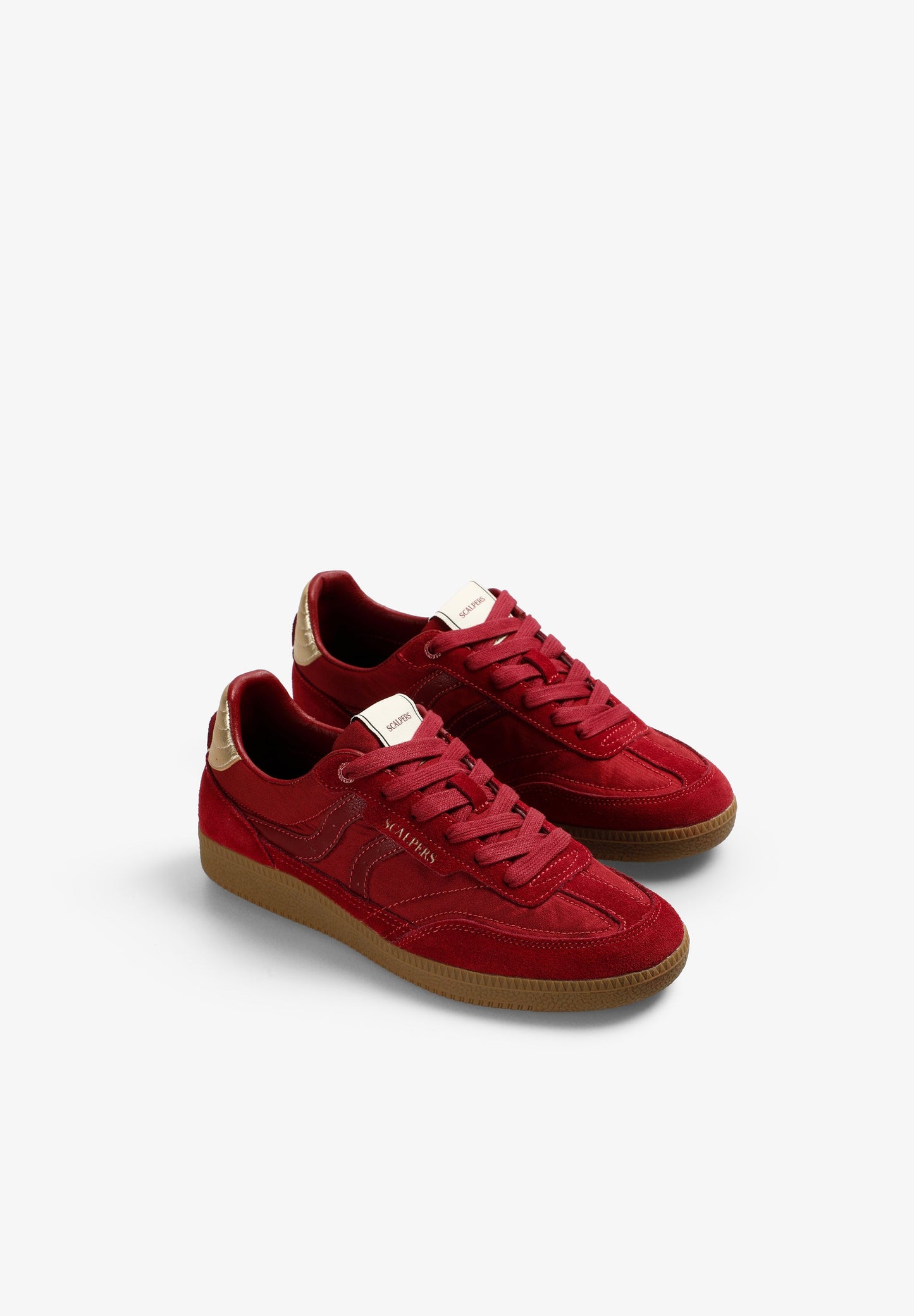 CONTRAST RETRO SNEAKERS