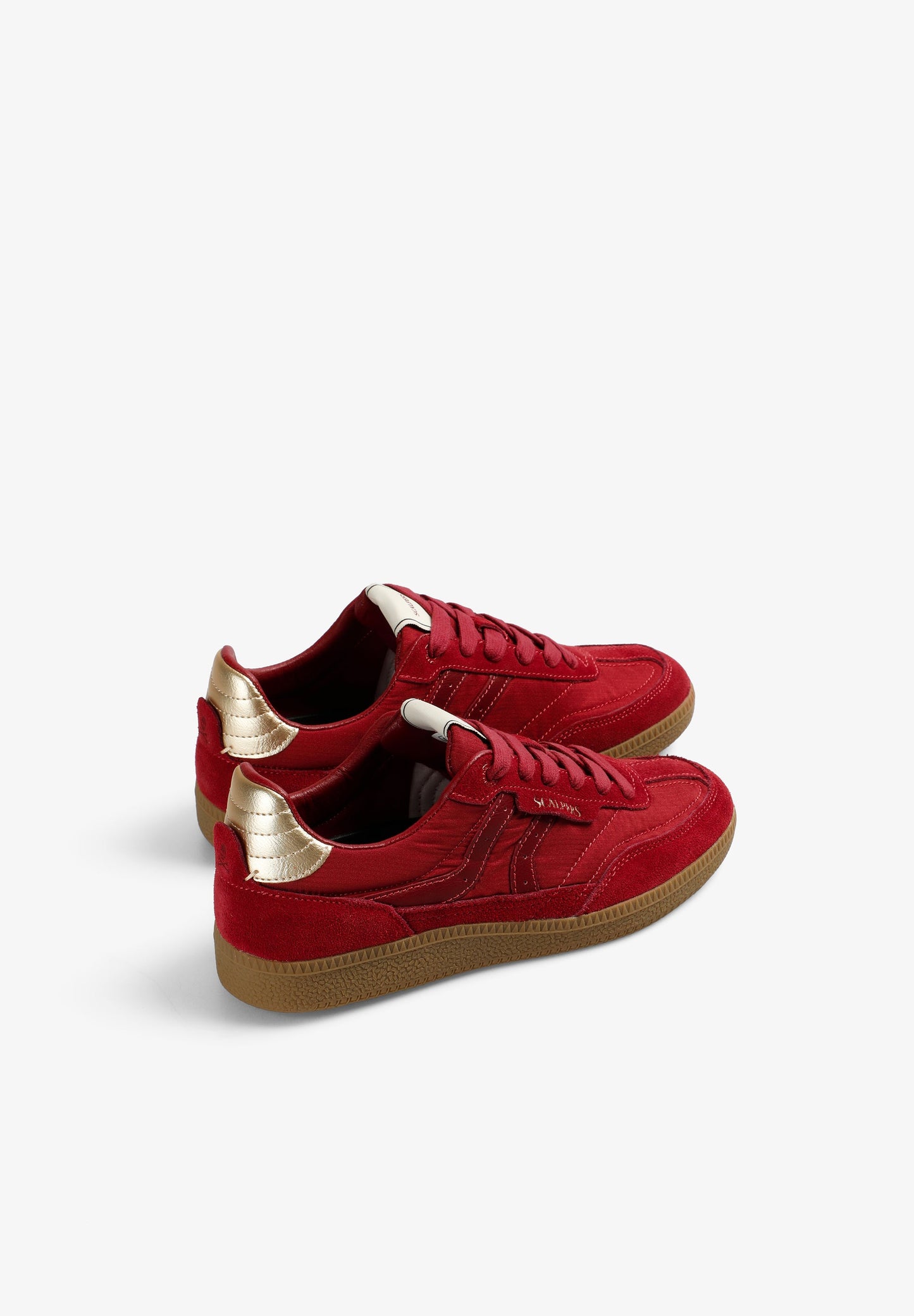 CONTRAST RETRO SNEAKERS