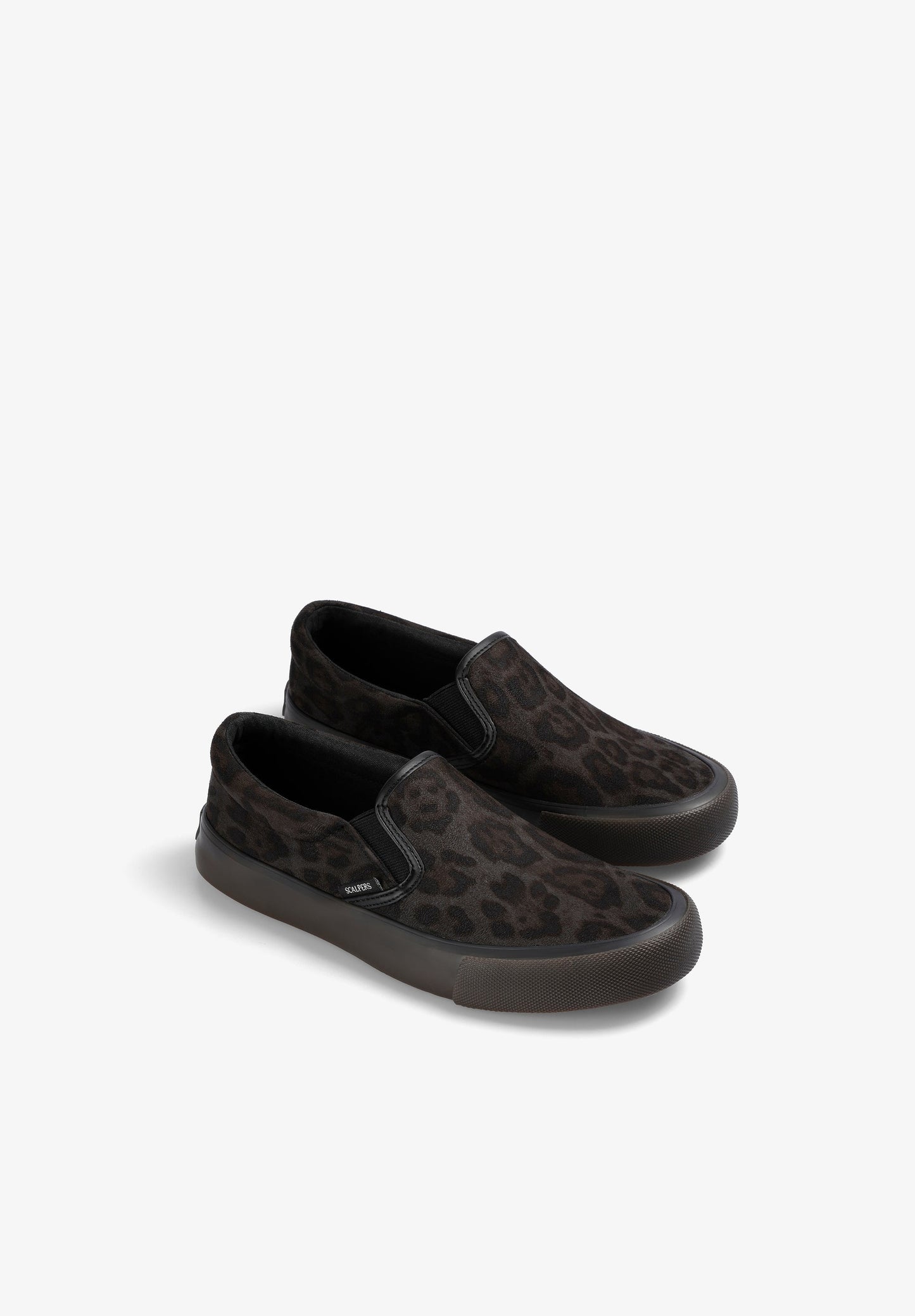 ANIMAL PRINT SLIP-ON SNEAKERS