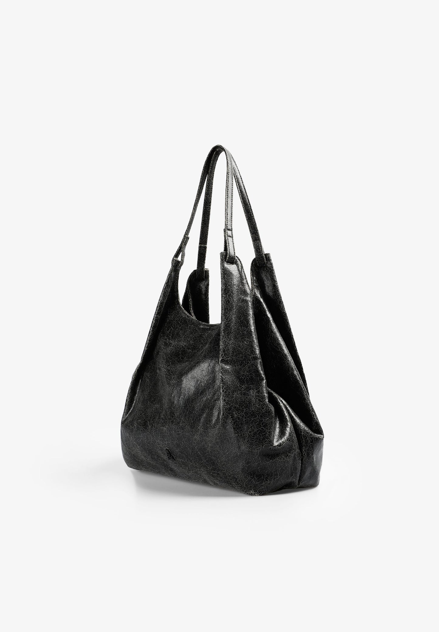 METALLIC TOTE BAG