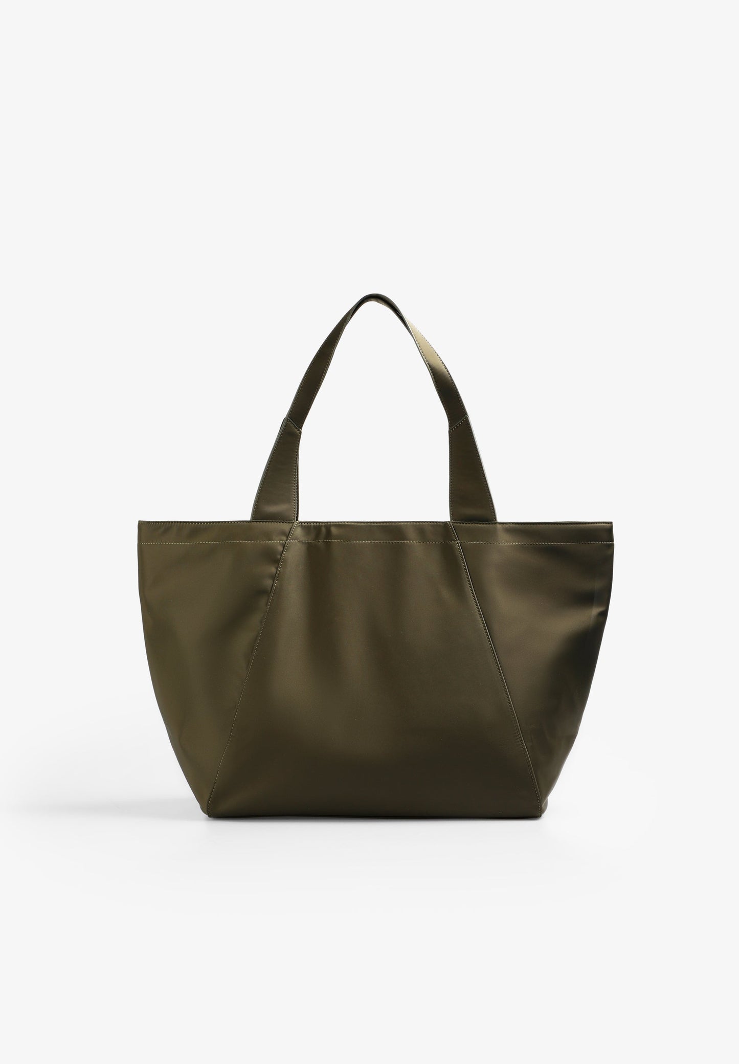 PLAIN-COLOURED TOTE BAG