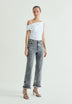 FADED FRAYED EDGE JEANS