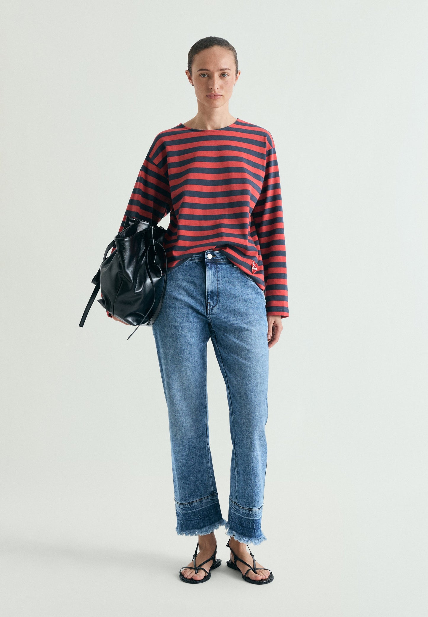 JEANS EFECTO LAVADO DESFLECADOS - Scalpers