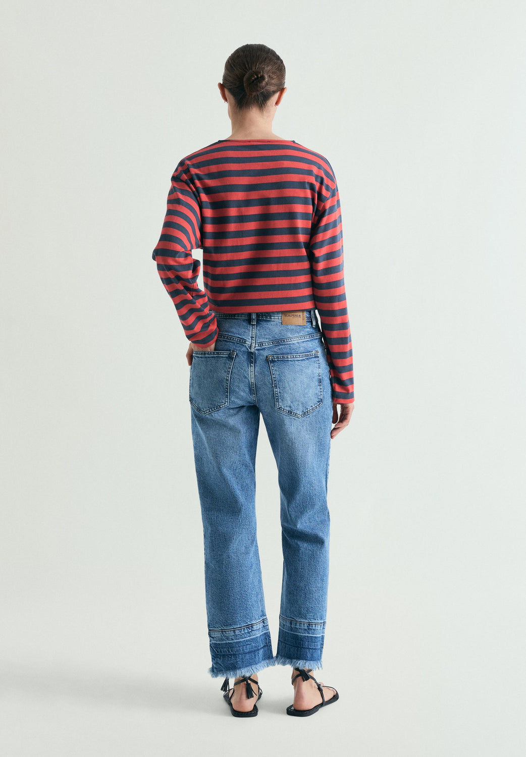 JEANS EFECTO LAVADO DESFLECADOS - Scalpers