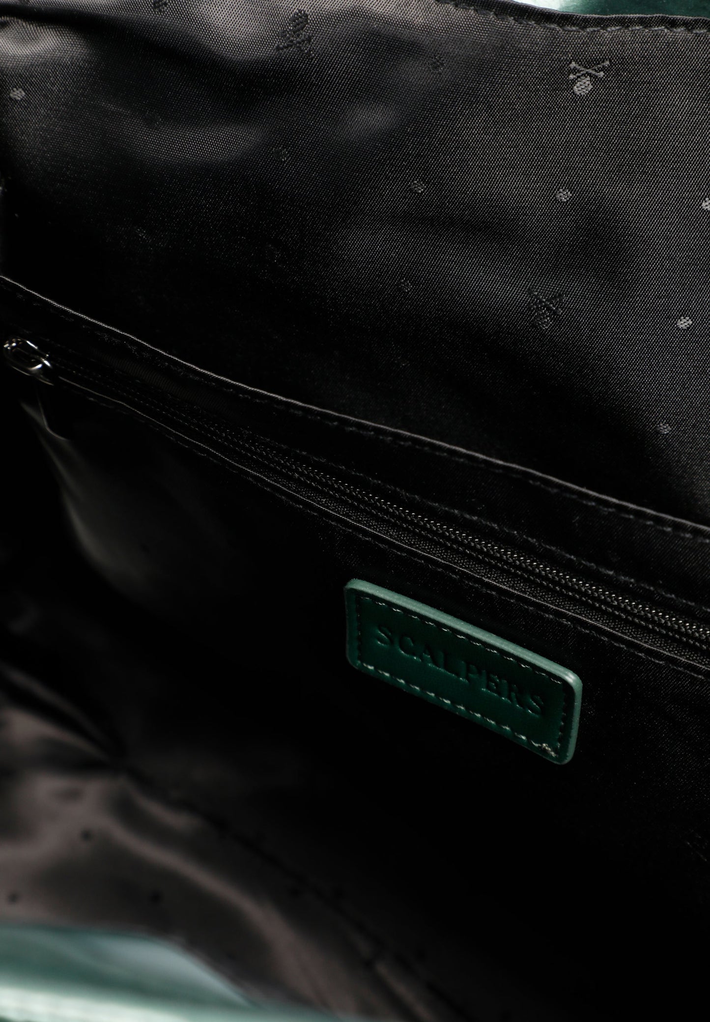 METALLIC TOTE BAG WITH LOGO