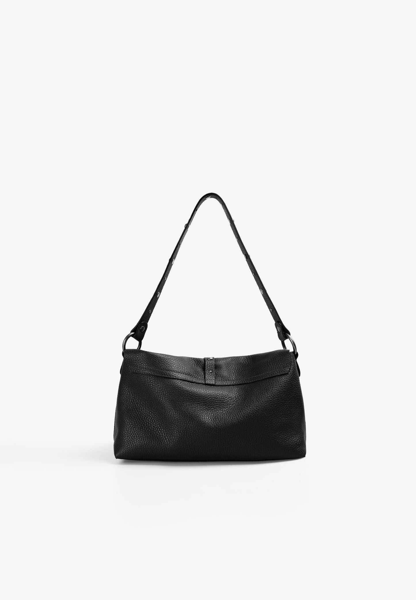 LEATHER BAG WITH STUD DETAIL