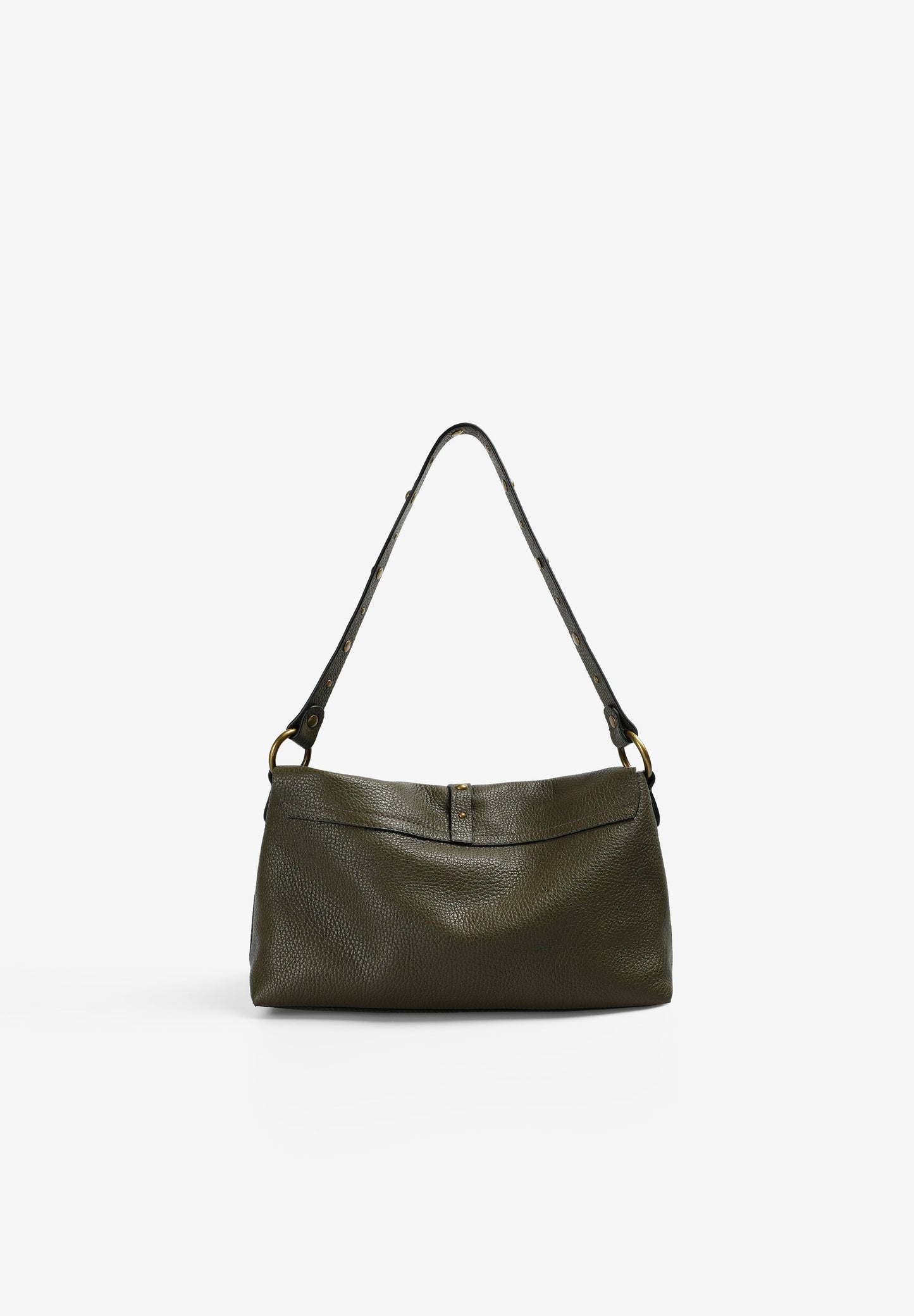 LEATHER BAG WITH STUD DETAIL