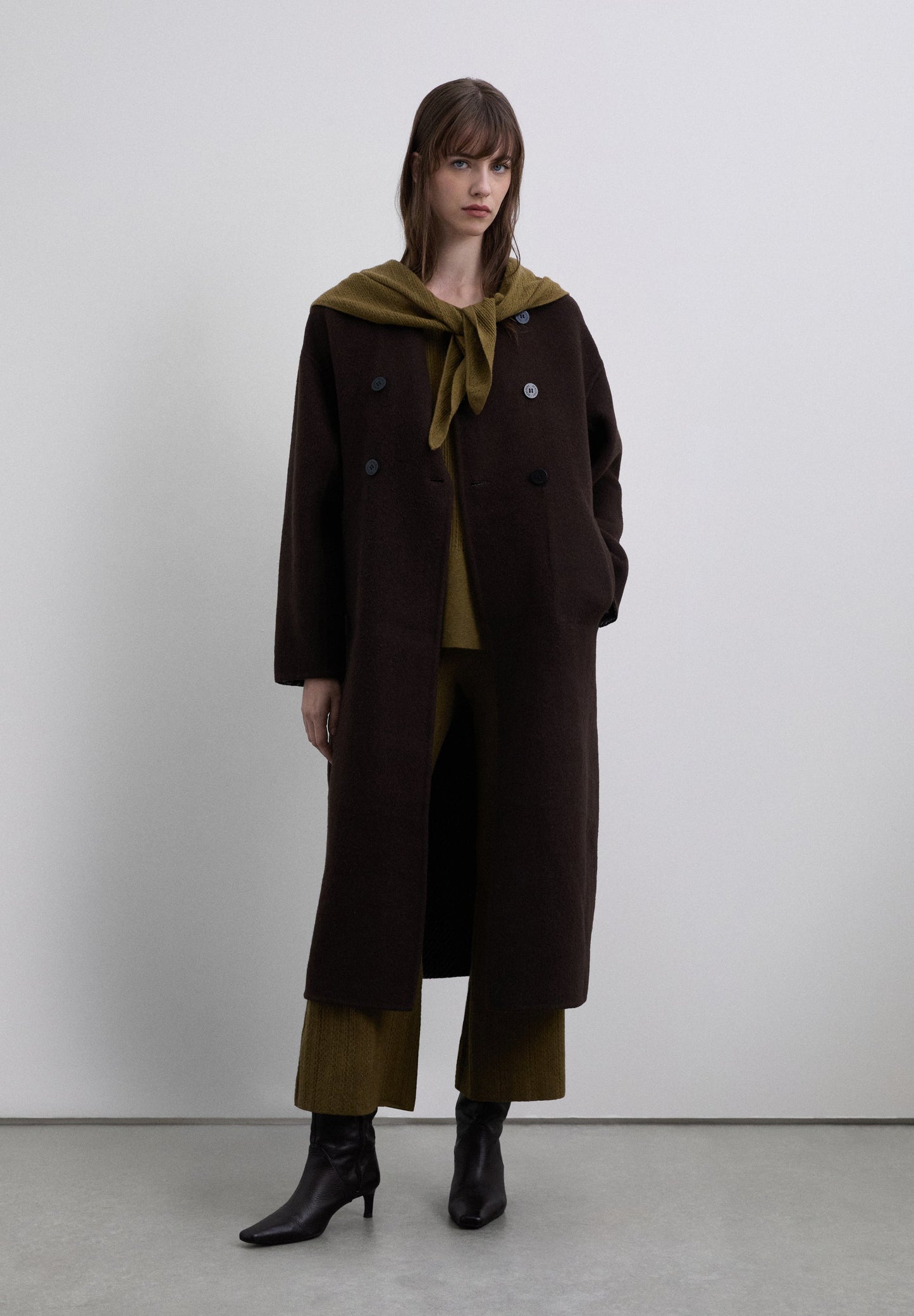 TWEEZIJDIGE JAS VAN WOLMIX