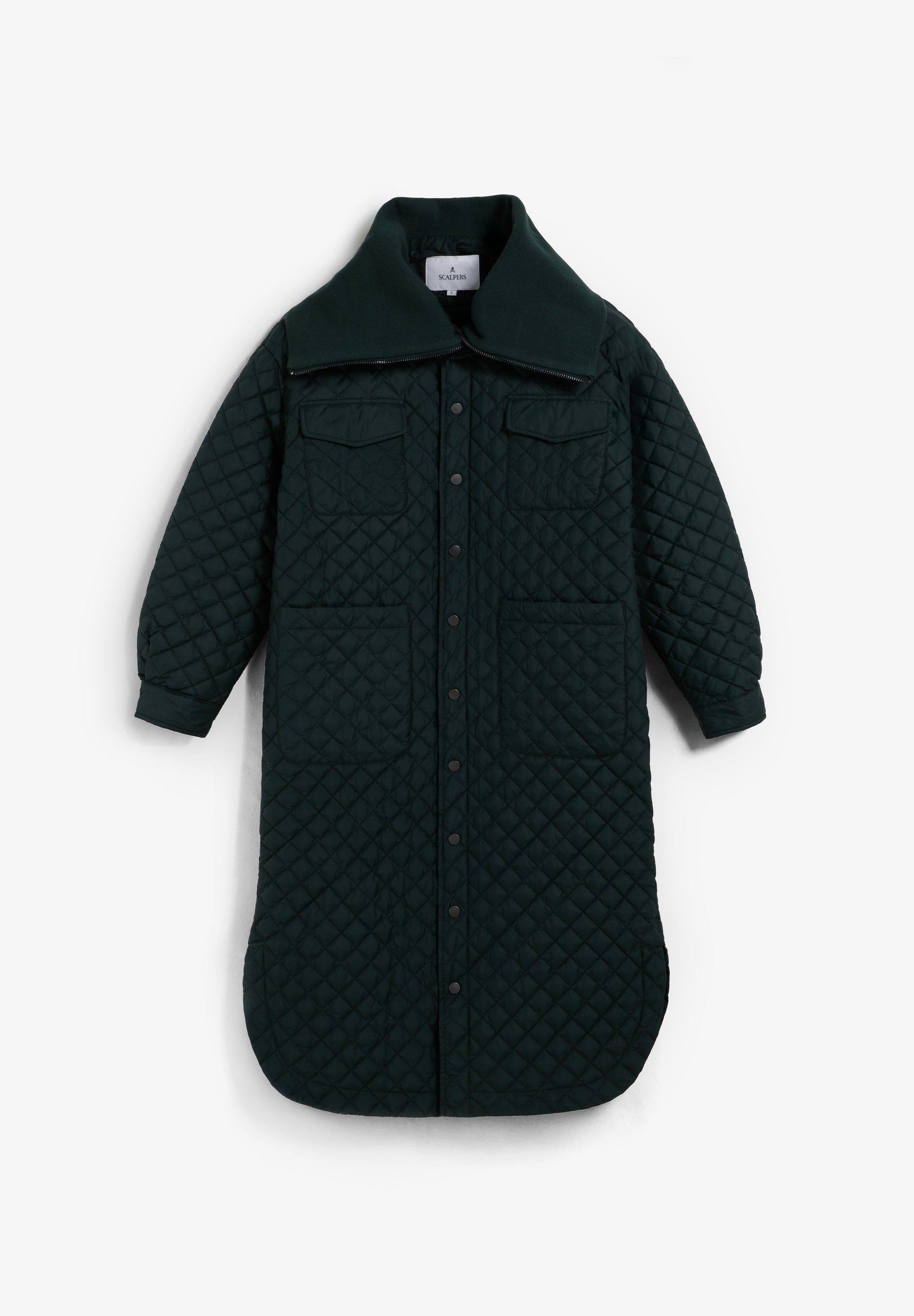 LONG WATERPROOF PUFFER COAT