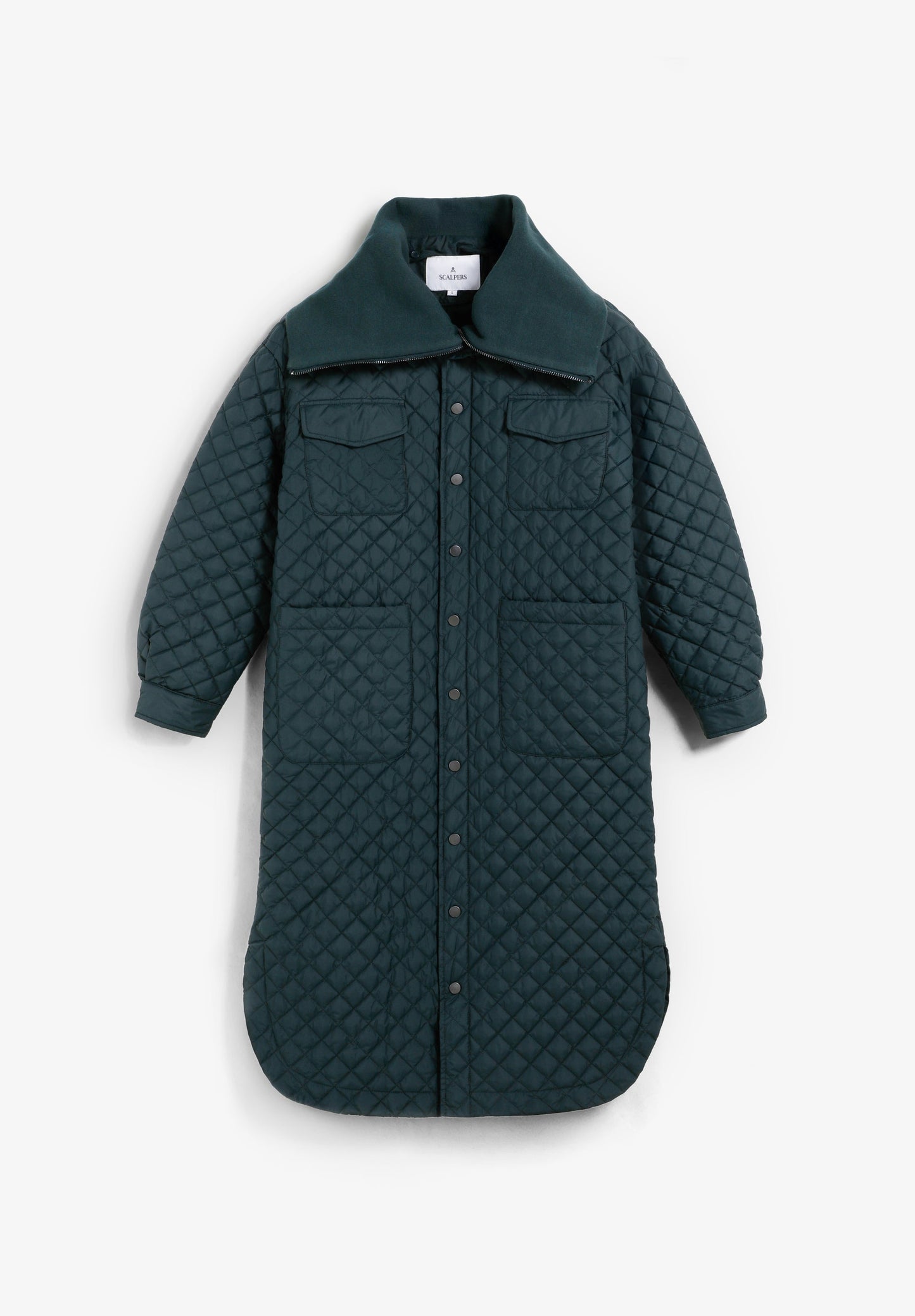 LONG WATERPROOF PUFFER COAT