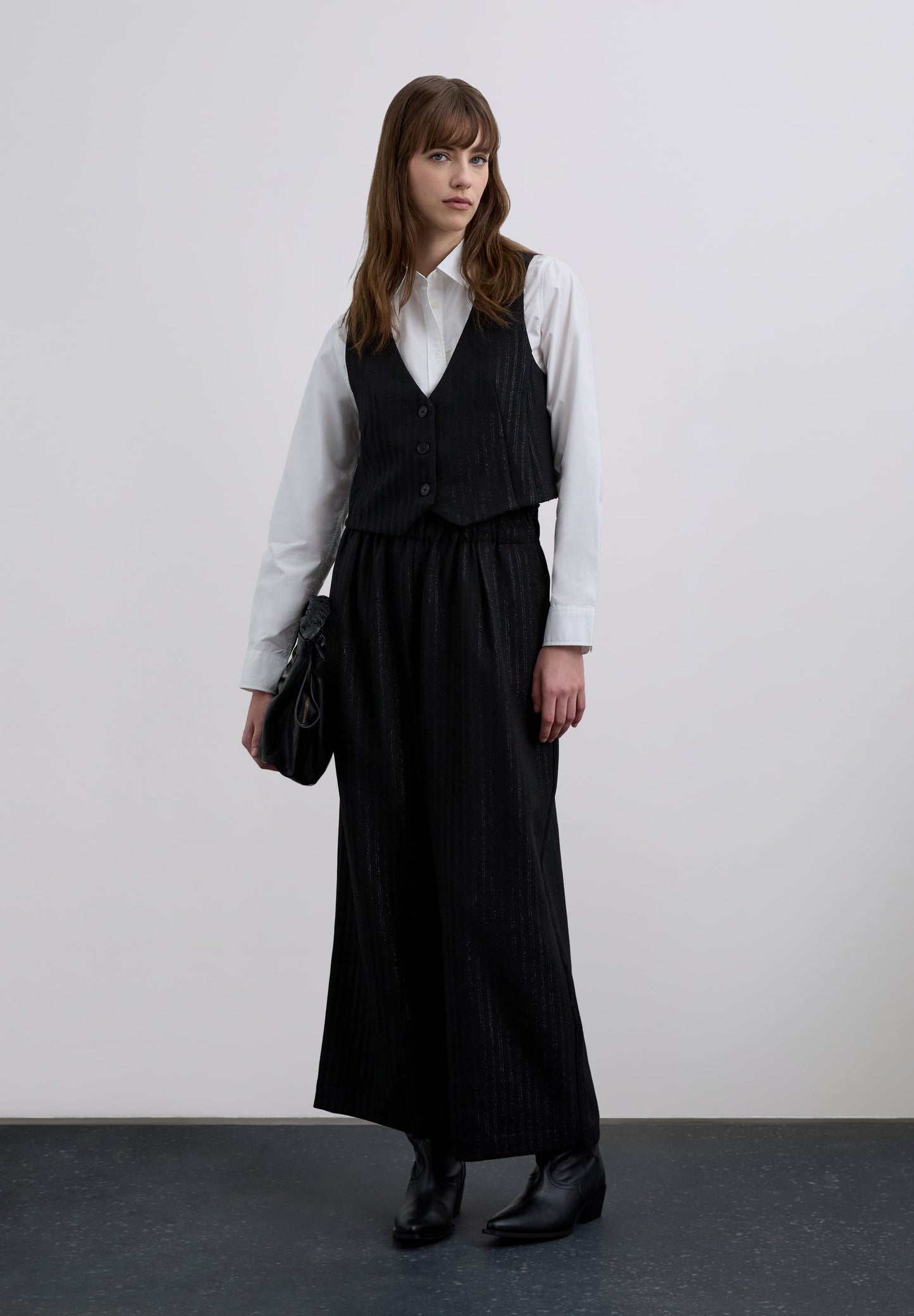 LUREX STRIPE WAISTCOAT