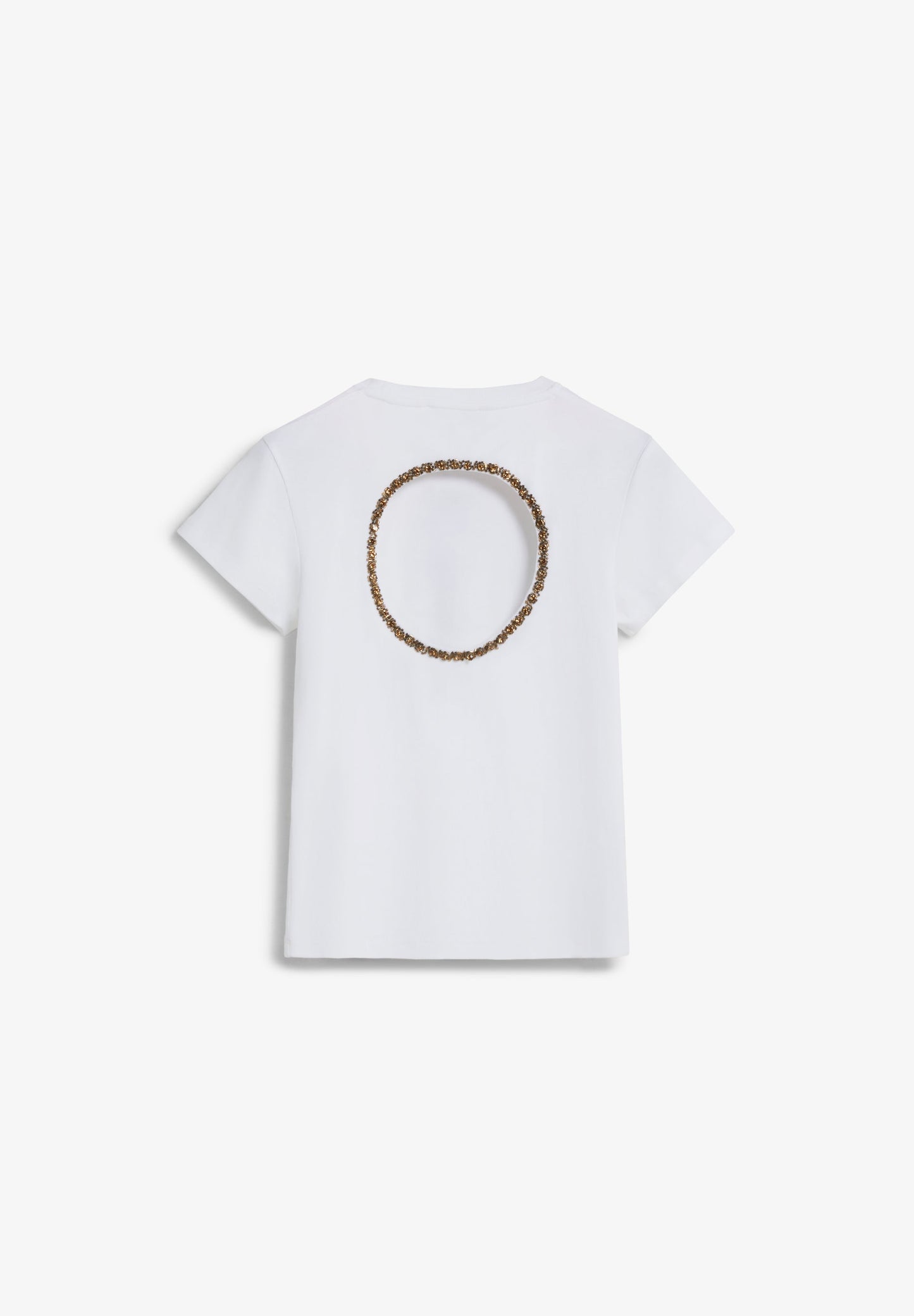 CAMISETA ABERTURA DETALLE PEDRERÍA - Scalpers