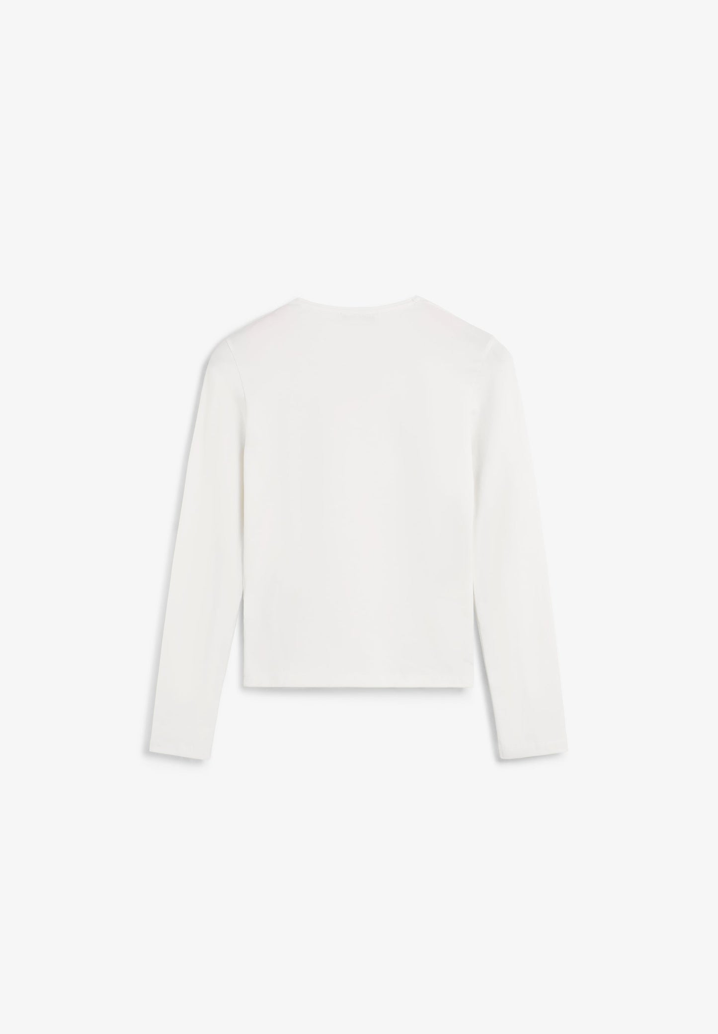 GATHERED T-SHIRT WITH VENT