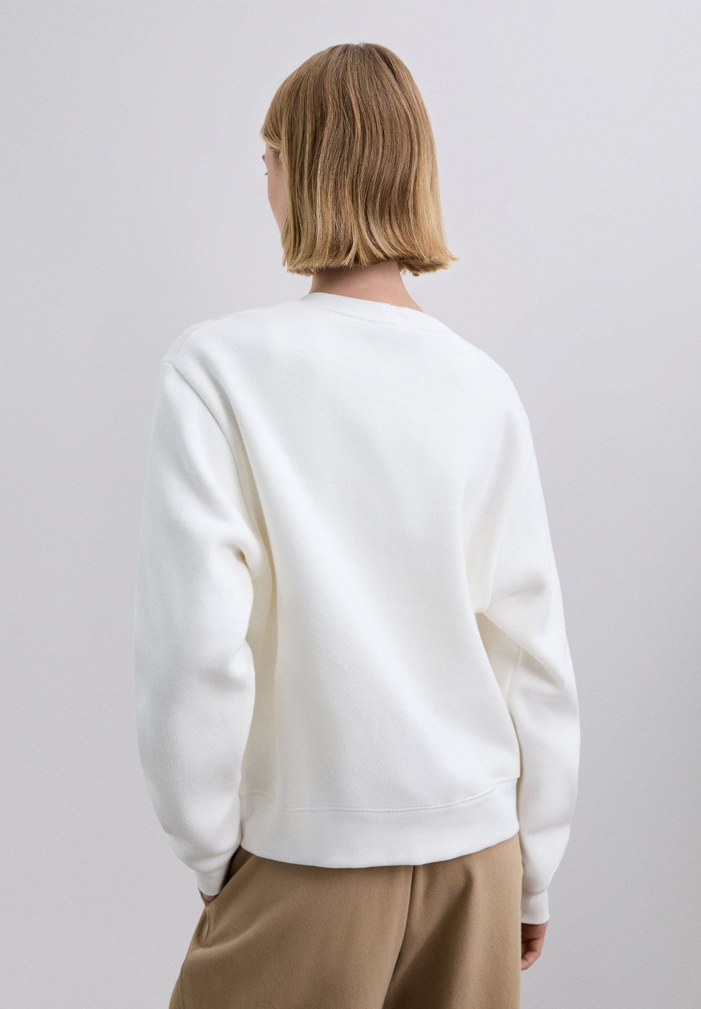 SWEATSHIRT WITH MULTICOLOURED LOGO