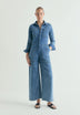 DENIM JUMPSUIT WITH POCKETS
