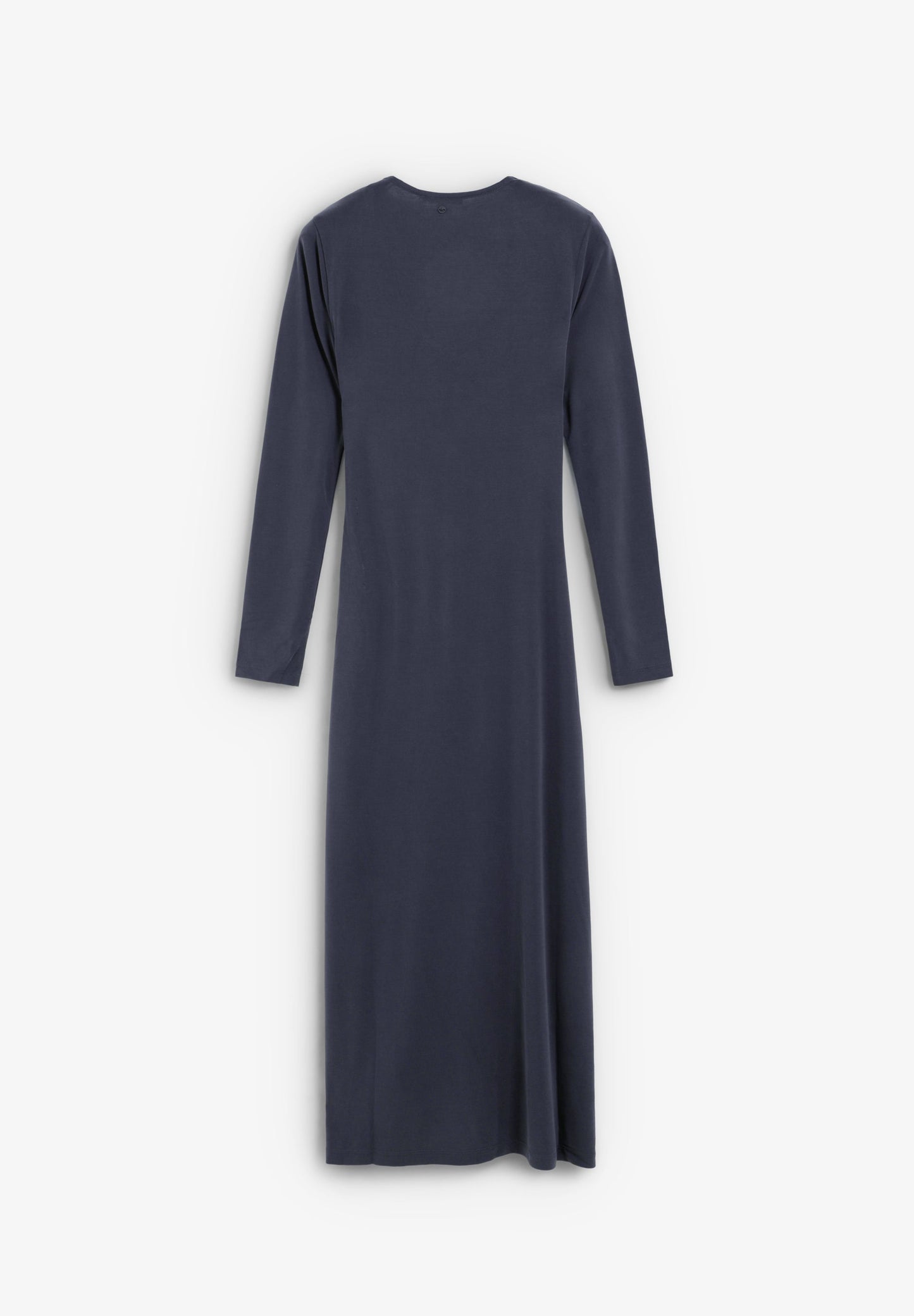 LONG DRESS WITH GATHERED SLIT