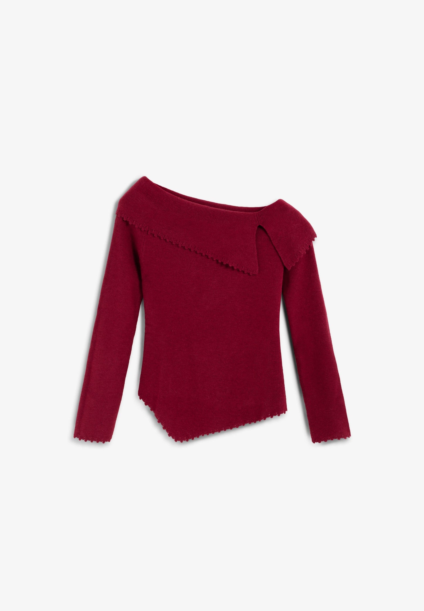 OFF-SHOULDER SWEATER