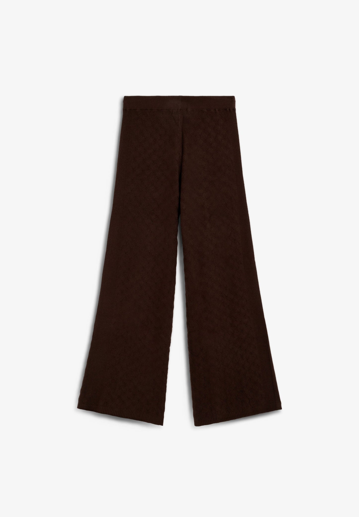 CONTRAST FULL LENGTH TROUSERS