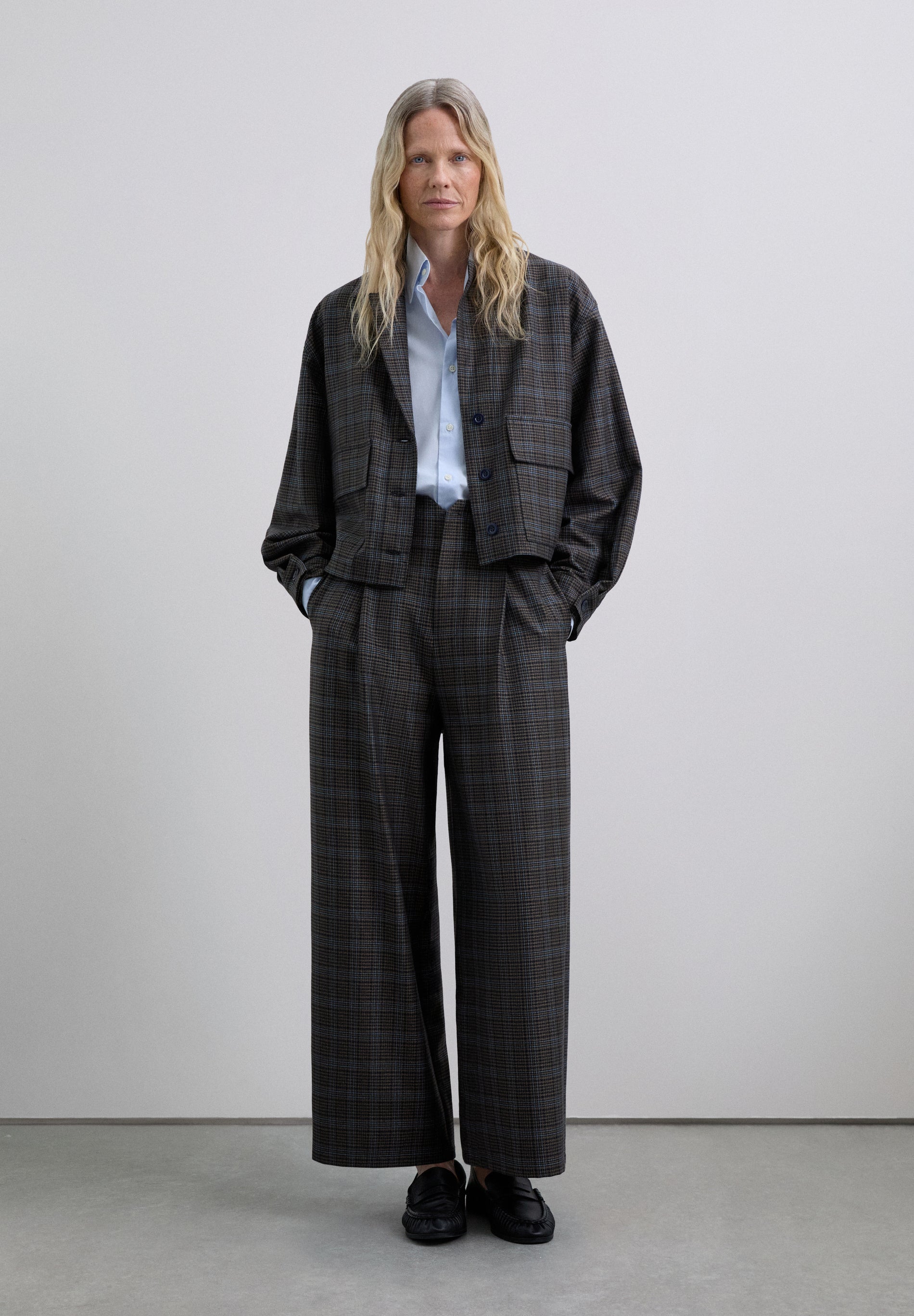 CHECKED CULOTTES