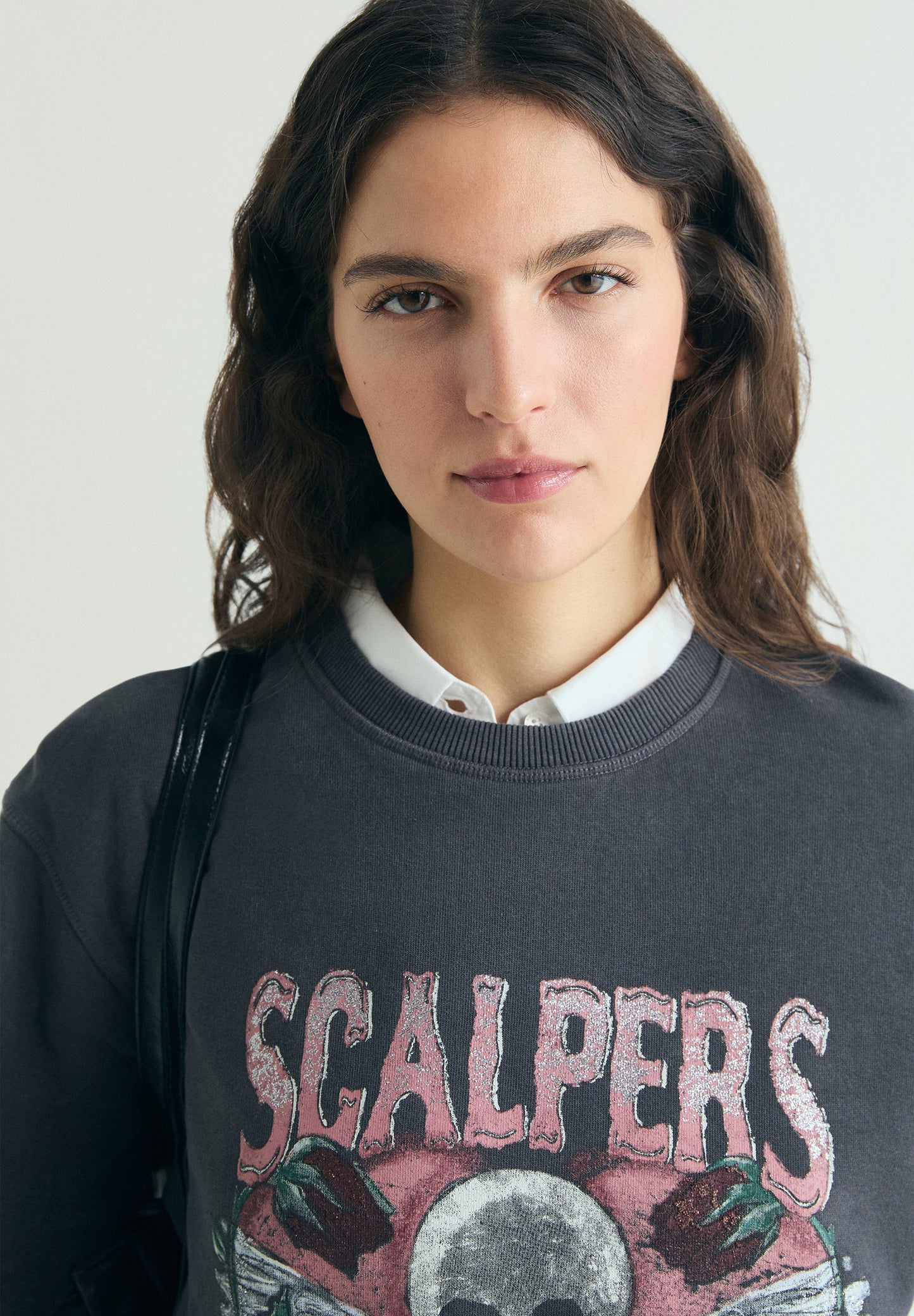 PRINTED SKULL HOODIE