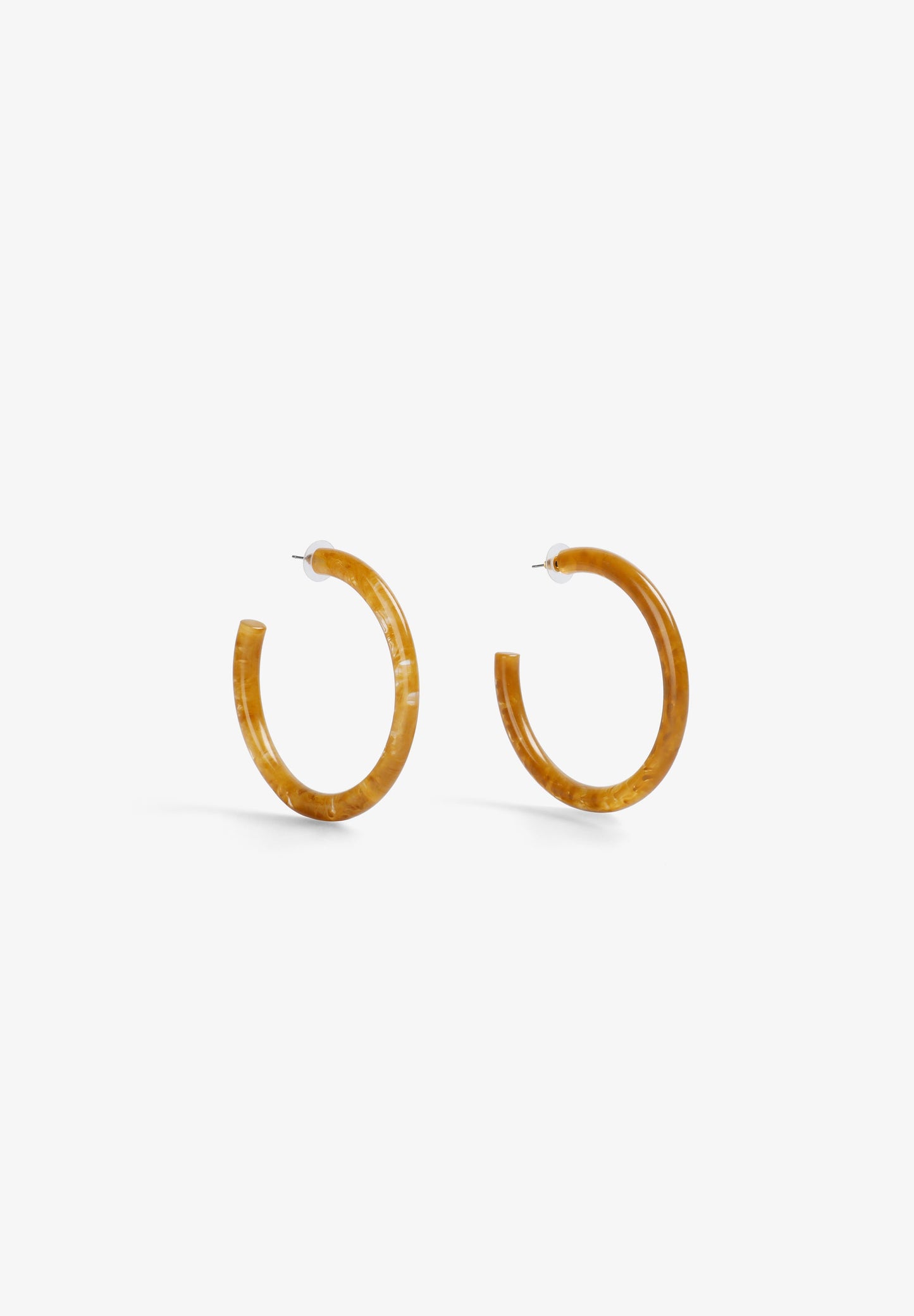 RESIN EARRINGS HOOP
