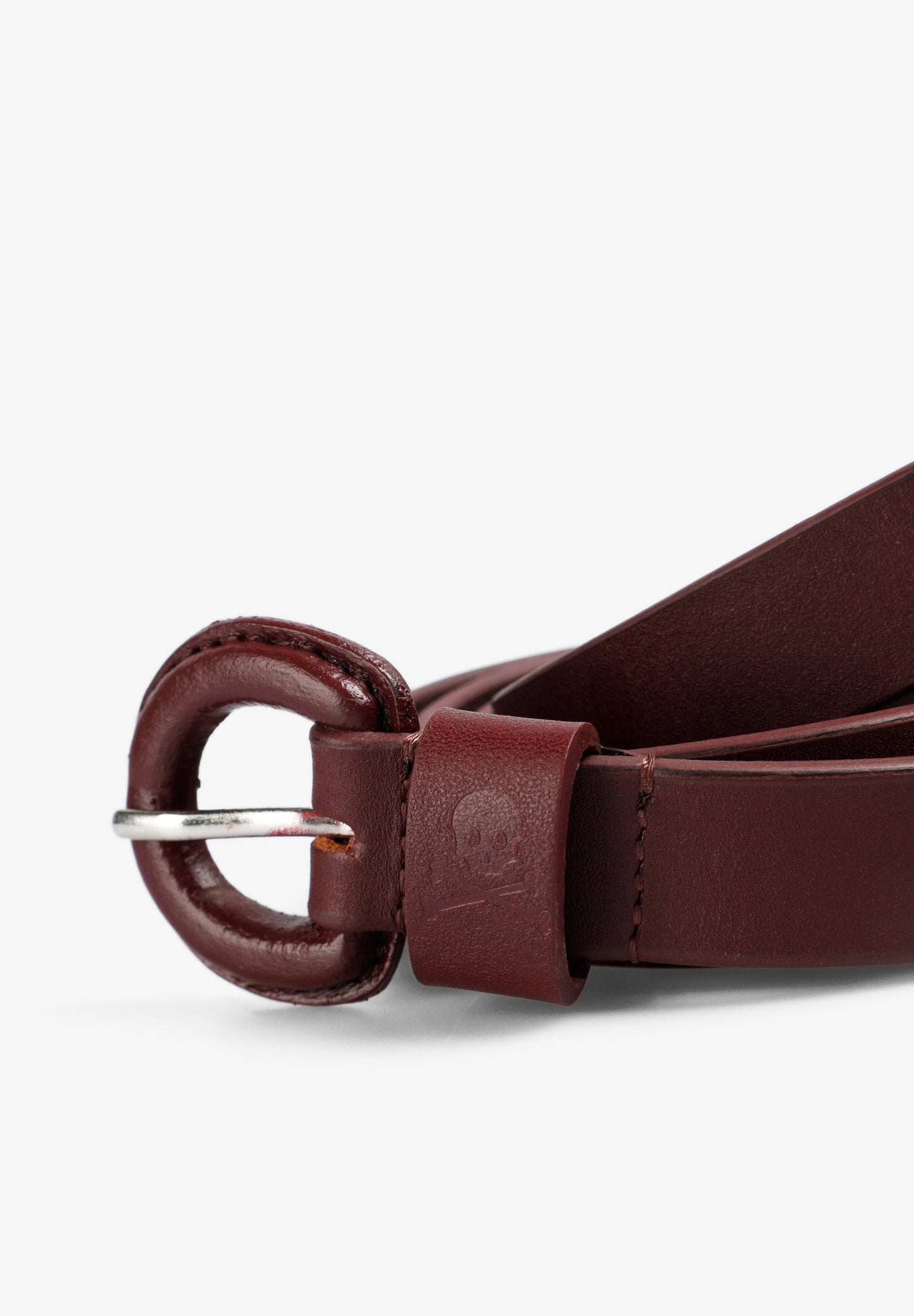 LEATHER BELT WITH RHINESTONES AND STUDS