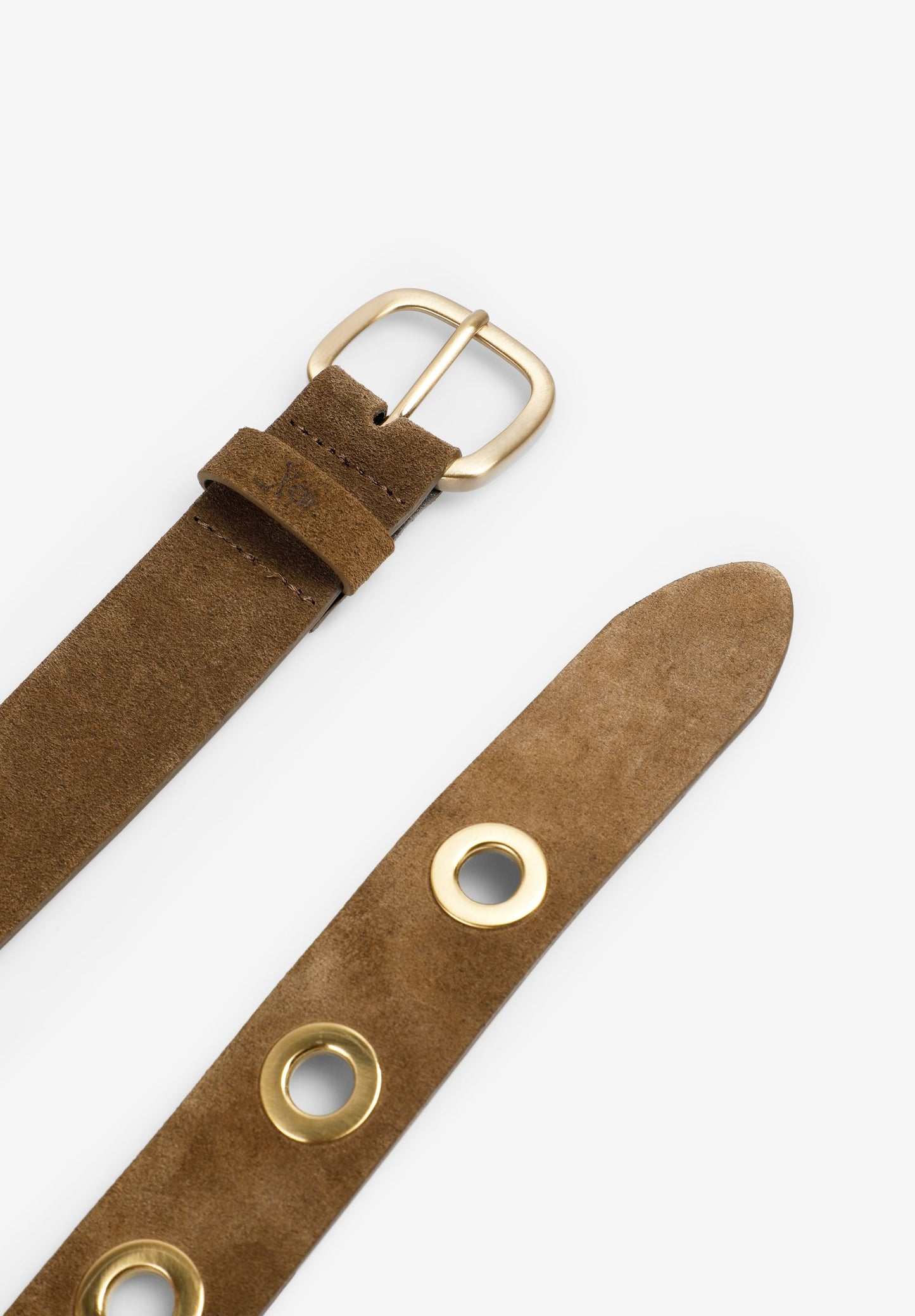 LEATHER BELT WITH SKULL