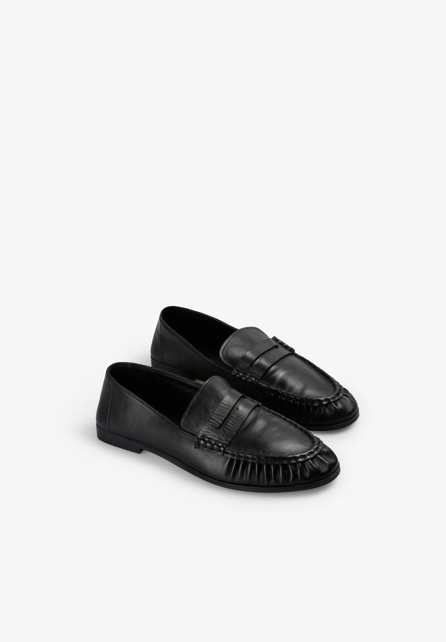 LEATHER LOAFERS