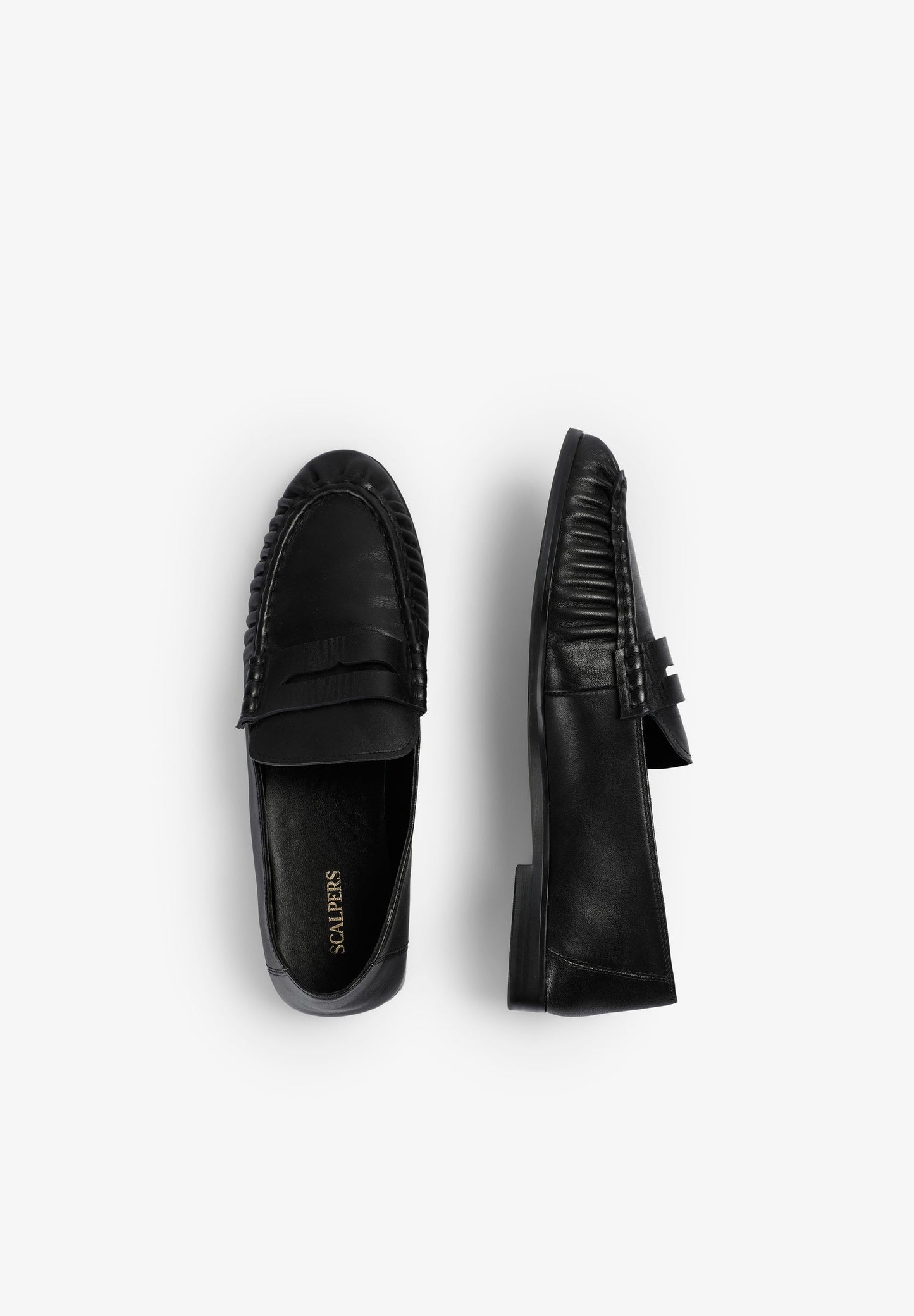 LEATHER LOAFERS
