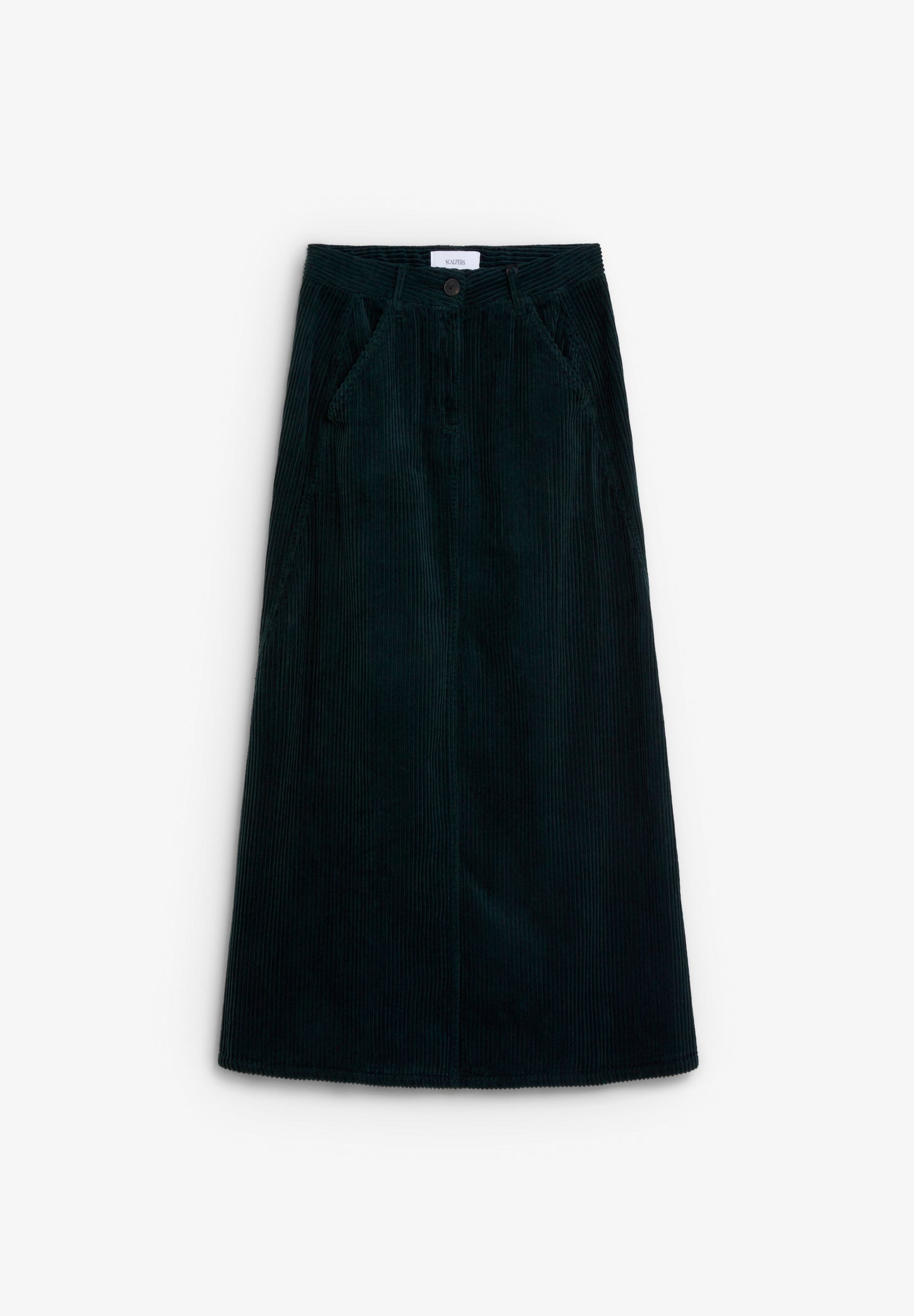 CORDUROY MIDI SKIRT