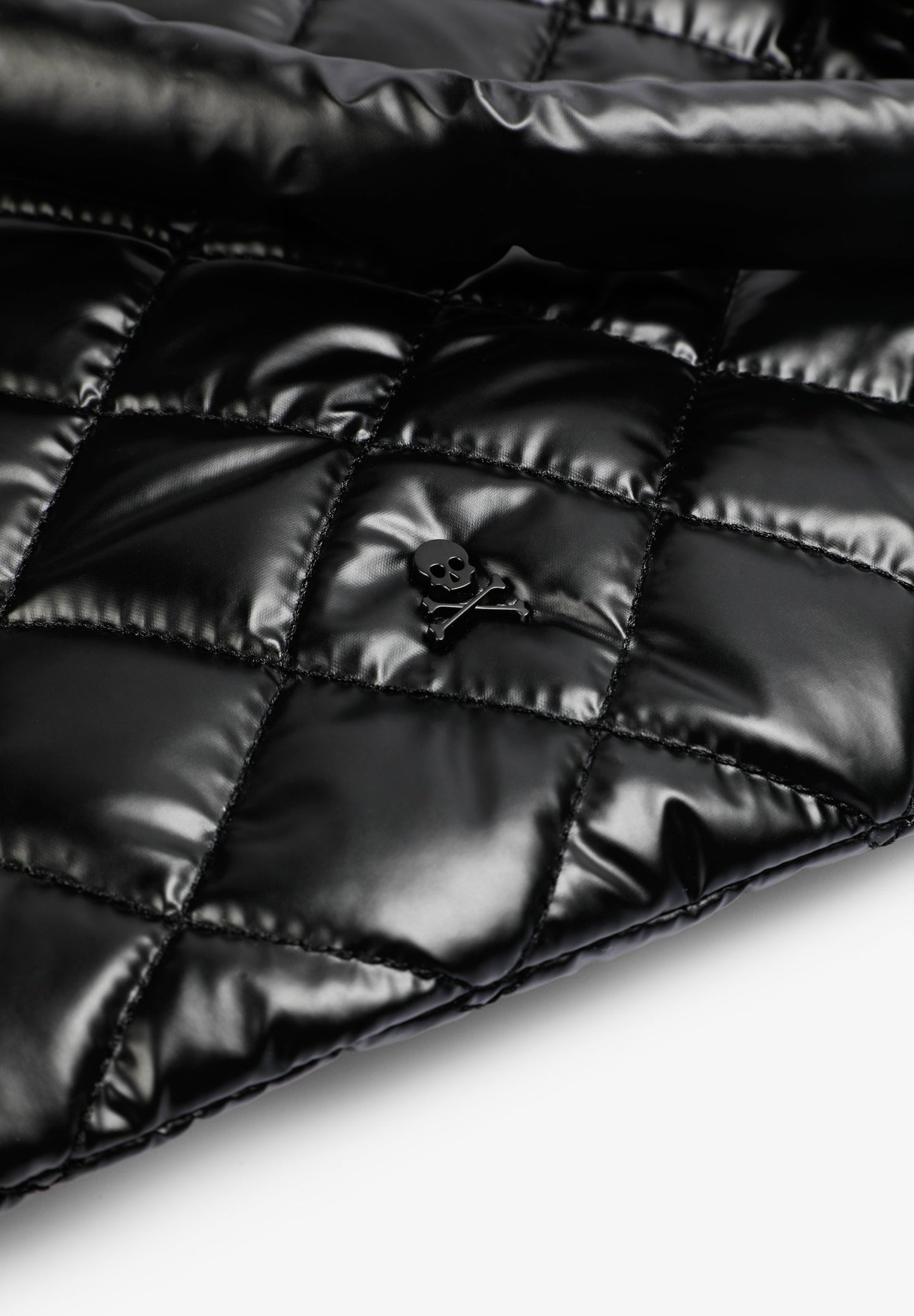 PADDED SKULL DOCUMENT HOLDER