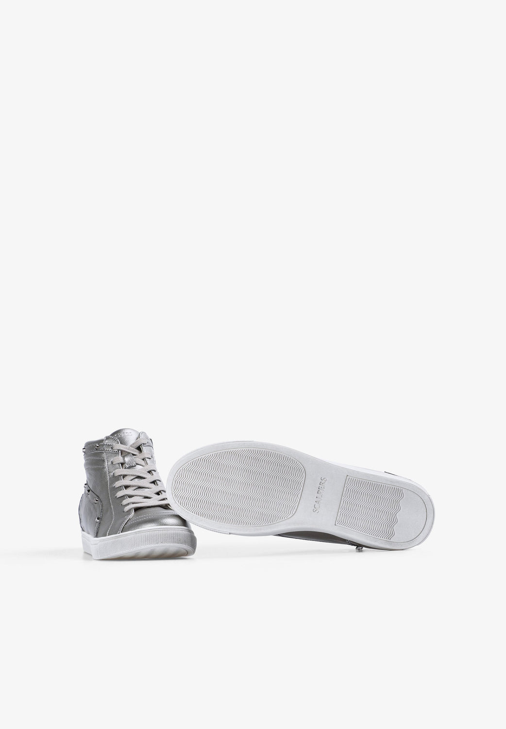 SNEAKERS ALTAS PIEL CALAVERA - Scalpers