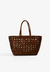 BRAIDED LEATHER BAG