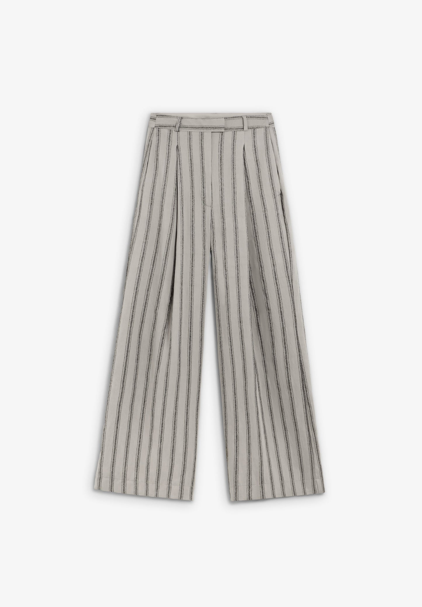STRIPED CULOTTES WITH DARTS