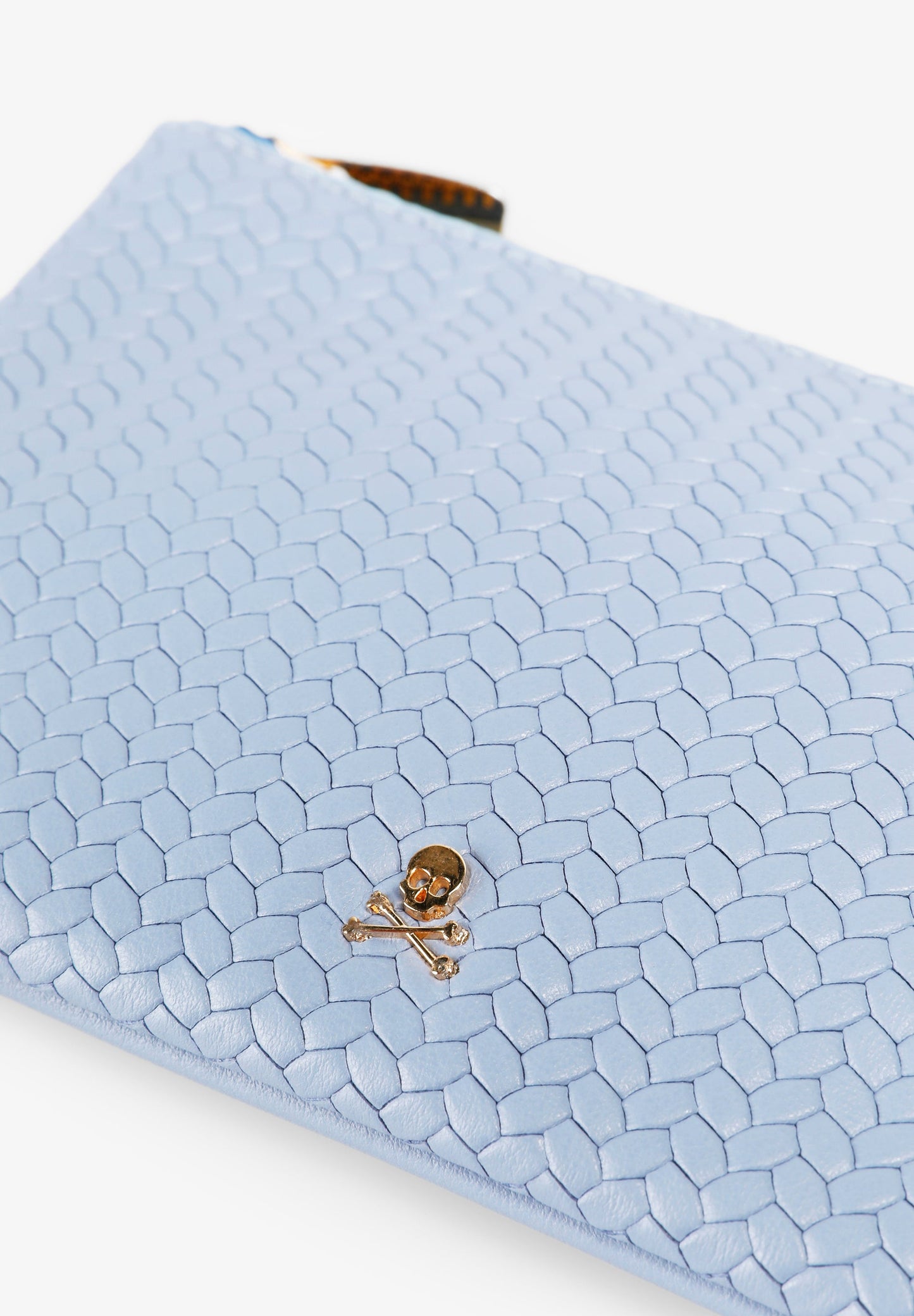 BRAIDED LEATHER COIN PURSE