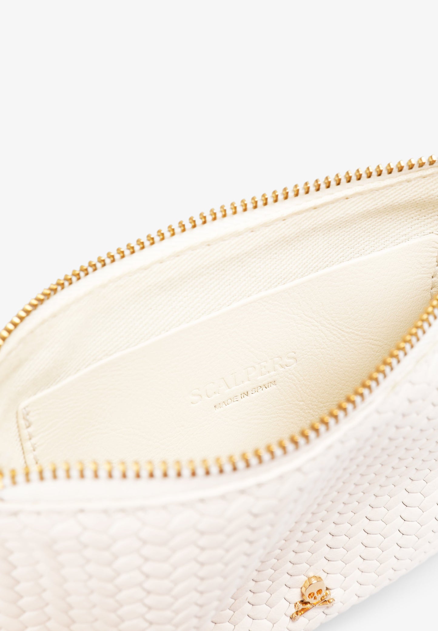 BRAIDED LEATHER COIN PURSE