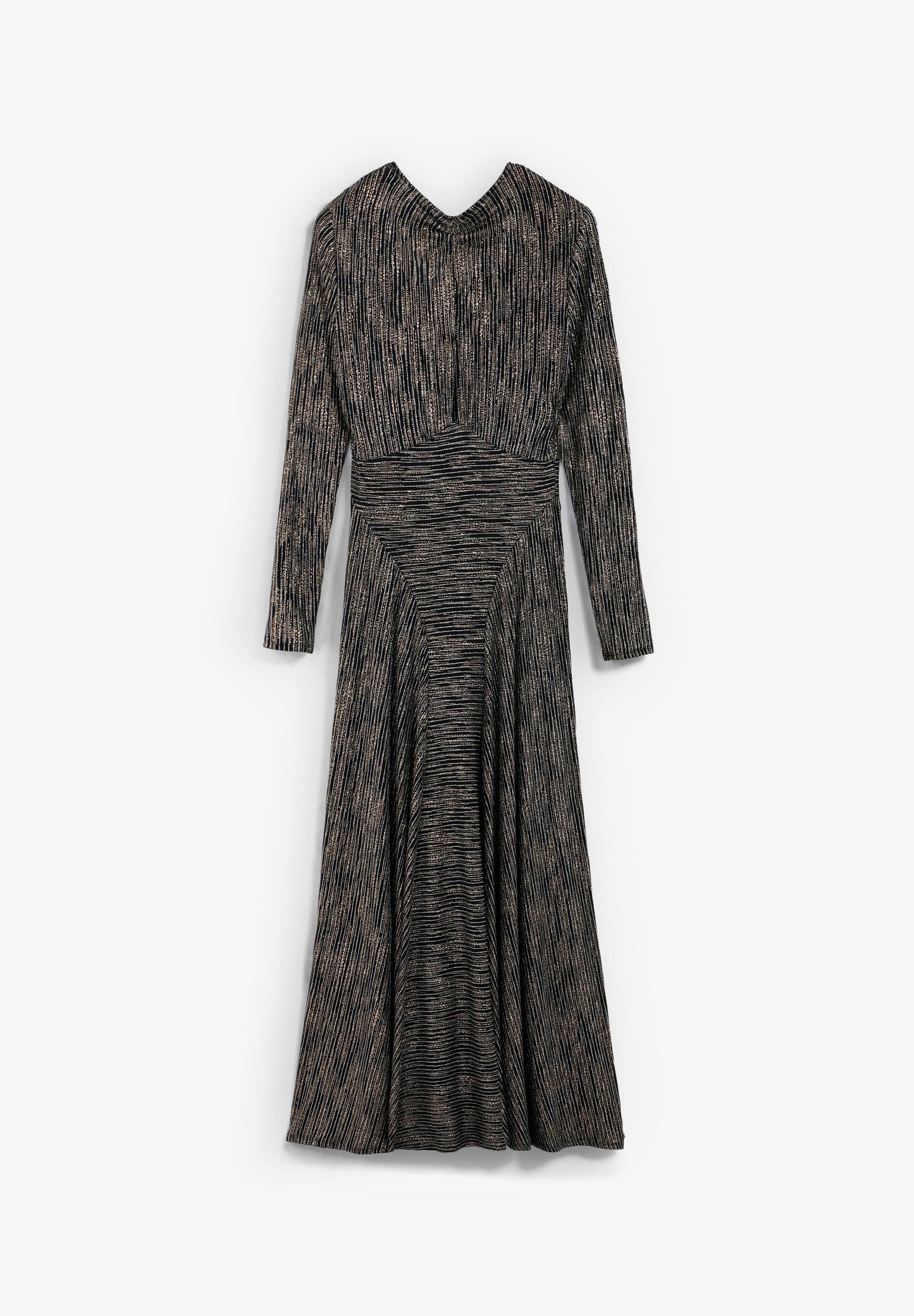 XM SCMULTISTRIPES LUREX DRESS