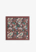 SILK FLORAL PRINT POCKET SQUARE