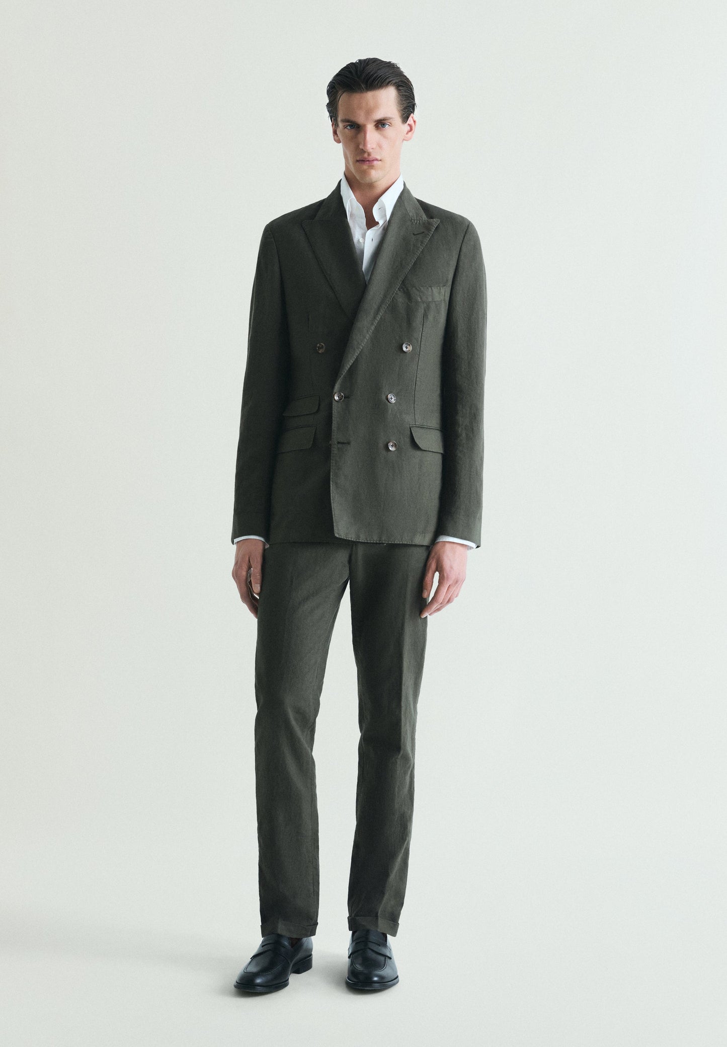 SCFIRENZE DOUBLE LINEN BLAZER