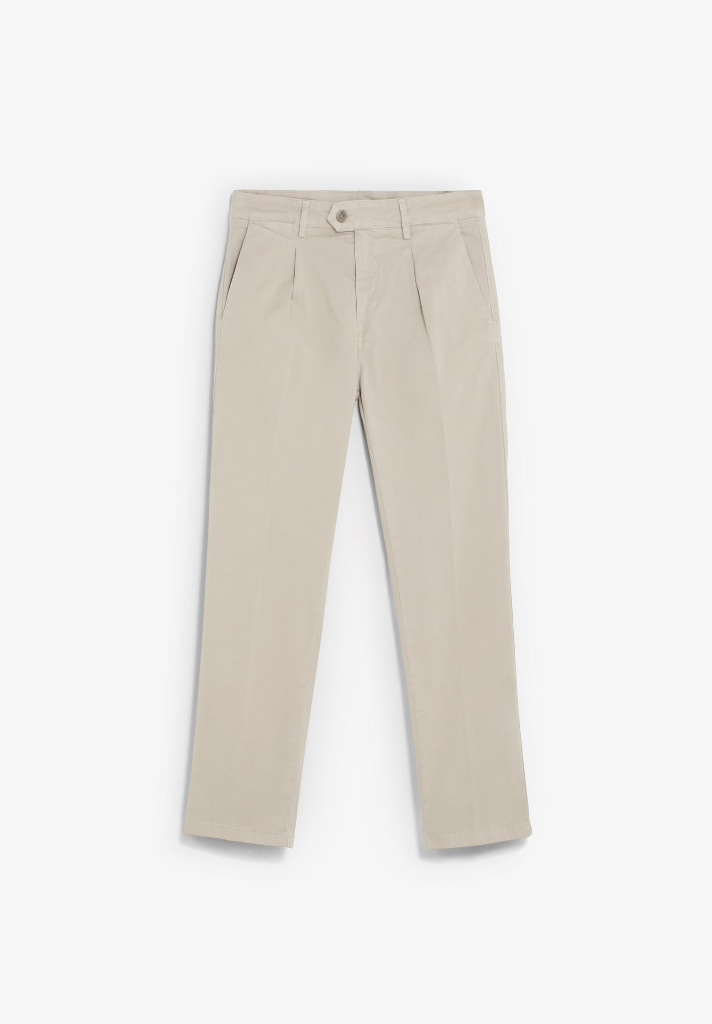 CHINO TROUSERS WITH DARTS