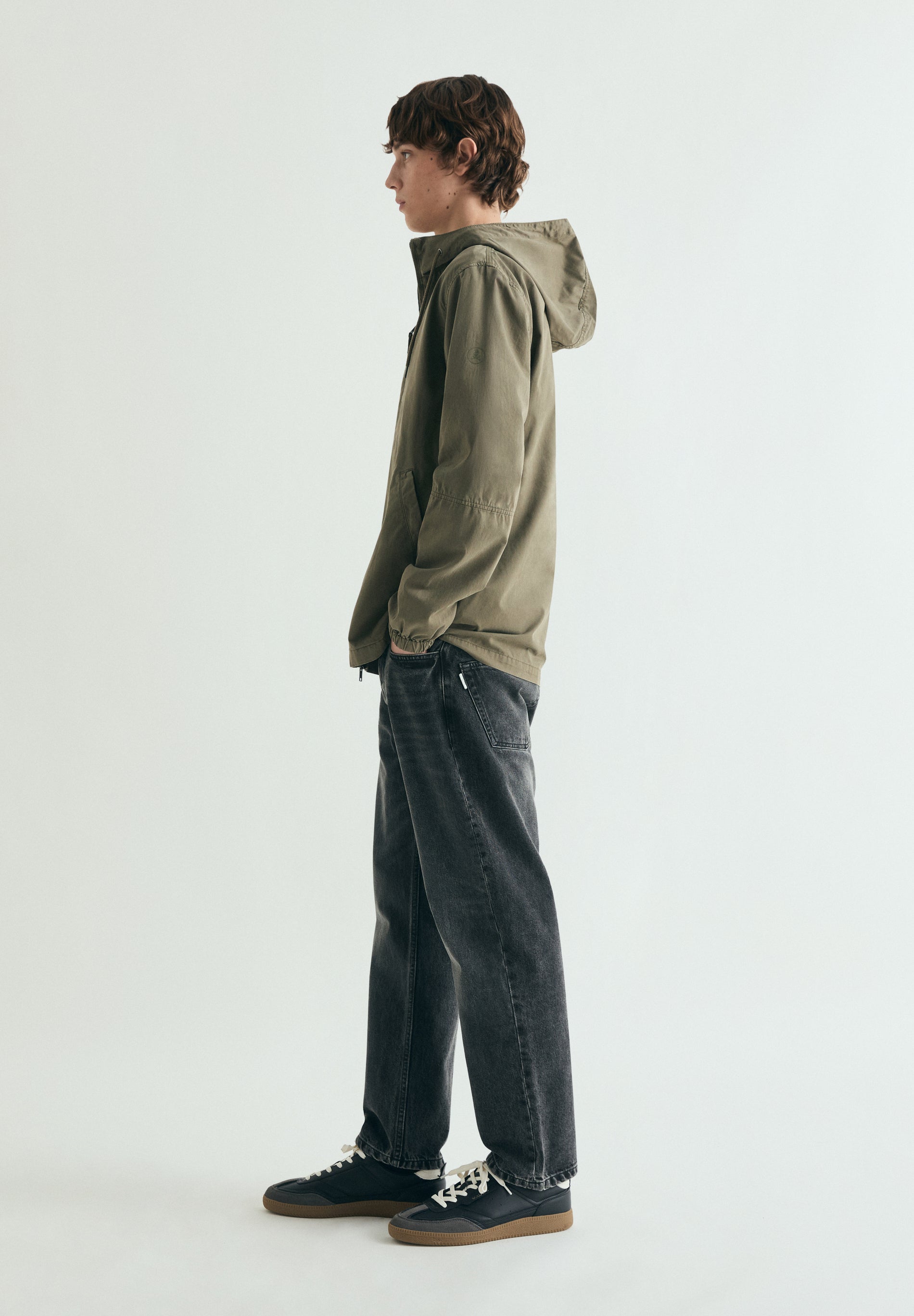 HOODED JACKET WITH MATCHING SKULL